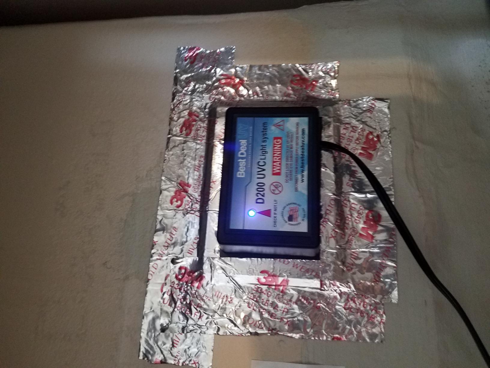 Air Purifier Whole House Uv Light in Duct for Hvac Ac (Air Conditioning) Duct Germicidal Filter + 2 replacement bulbs Customer Review Air Purifier Whole House Uv Light in Duct for Hvac Ac (Air Conditioning) Duct Germicidal Filter + 2 replacement bulbs - Customer Photo 1