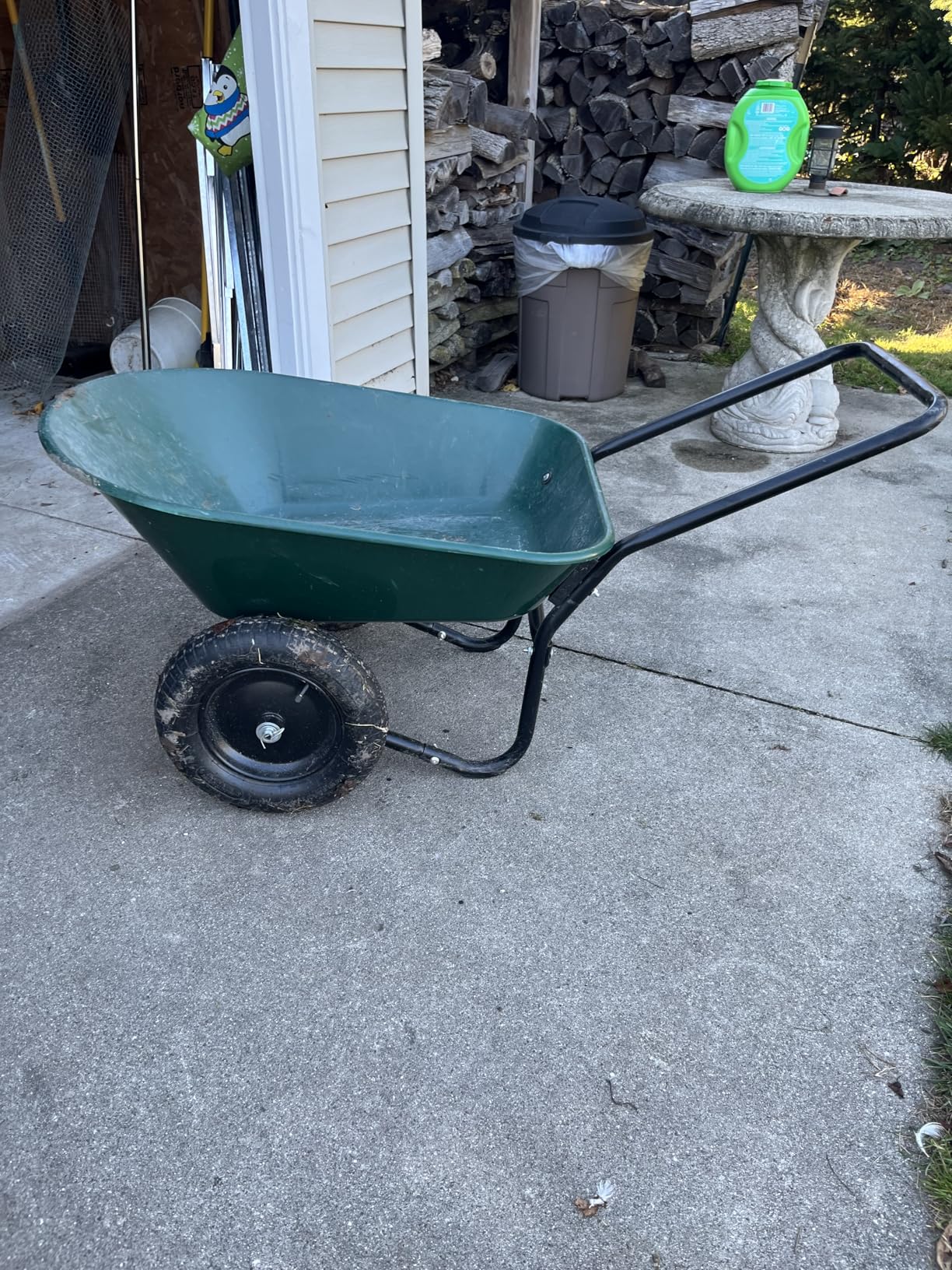 Garden Star 70007 The Original Yard Rover Dual-Wheel Home Garden Wheelbarrow Cart - Customer Photo 1