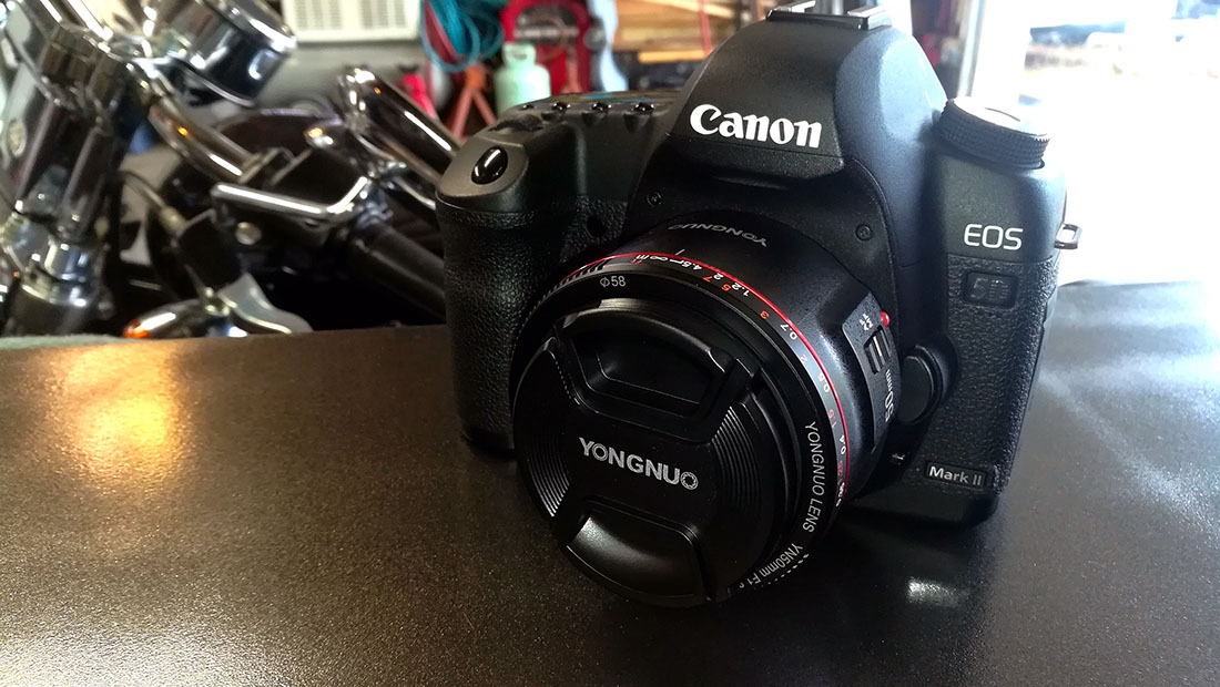 YONGNUO YN50mm F1.8C Lens, Large Aperture Auto Focus Lens, 50MM F1.8 for Canon EF Mount EOS Cameras Black - Customer Photo 1