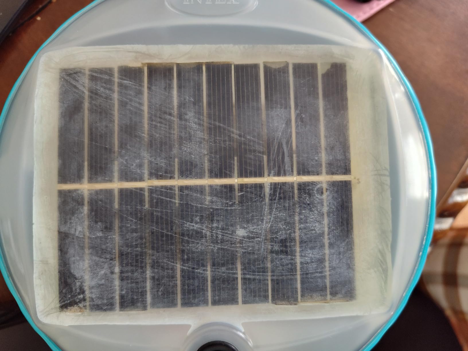 Intex 28690E Solar Powered LED Floating Light with Auto On and Auto Off, Color Changing and Static White Mode Swimming Pool Party Lights Customer Review Intex 28690E Solar Powered LED Floating Light with Auto On and Auto Off, Color Changing and Static White Mode Swimming Pool Party Lights - Customer Photo 5