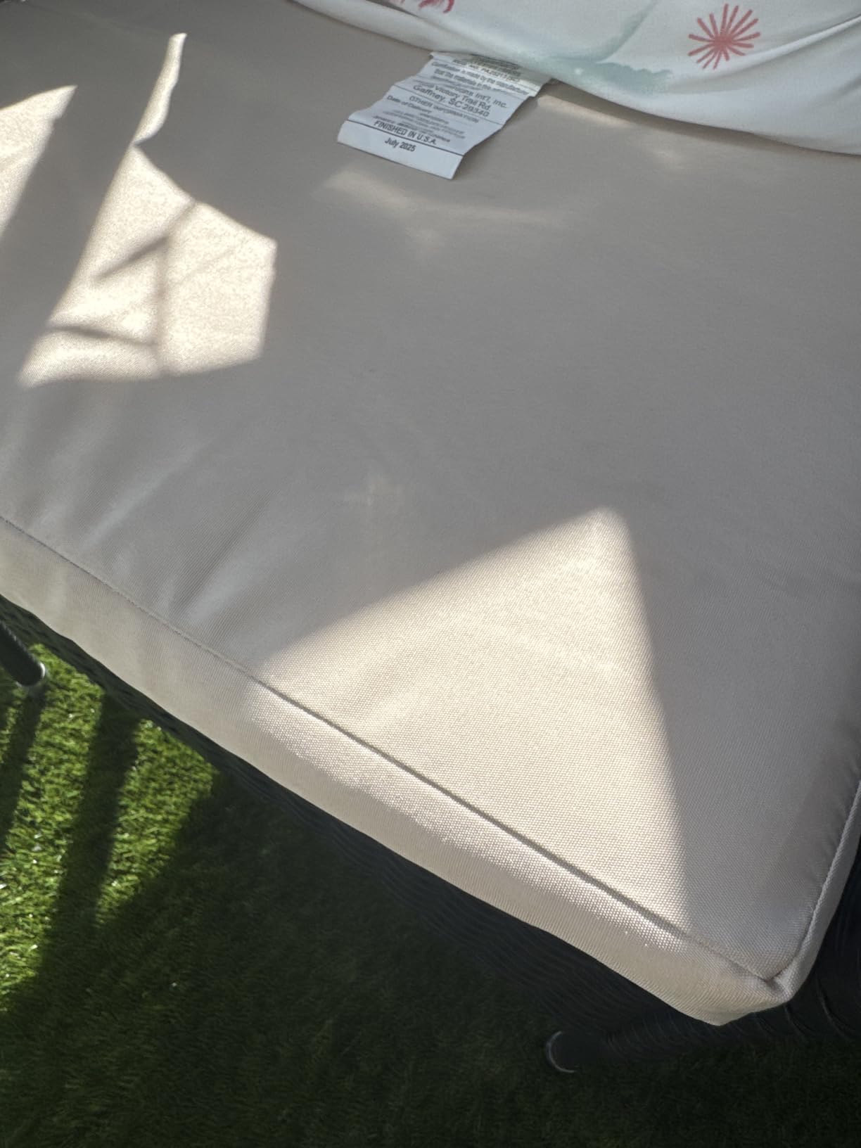 Homall 4 Pieces Outdoor Patio Furniture Sets Rattan Chair Wicker Set,Outdoor Indoor Use Backyard Porch Garden Poolside Balcony Furniture (Brown and Beige) Customer Review Homall 4 Pieces Outdoor Patio Furniture Sets Rattan Chair Wicker Set,Outdoor Indoor Use Backyard Porch Garden Poolside Balcony Furniture (Brown and Beige) - Customer Photo 2