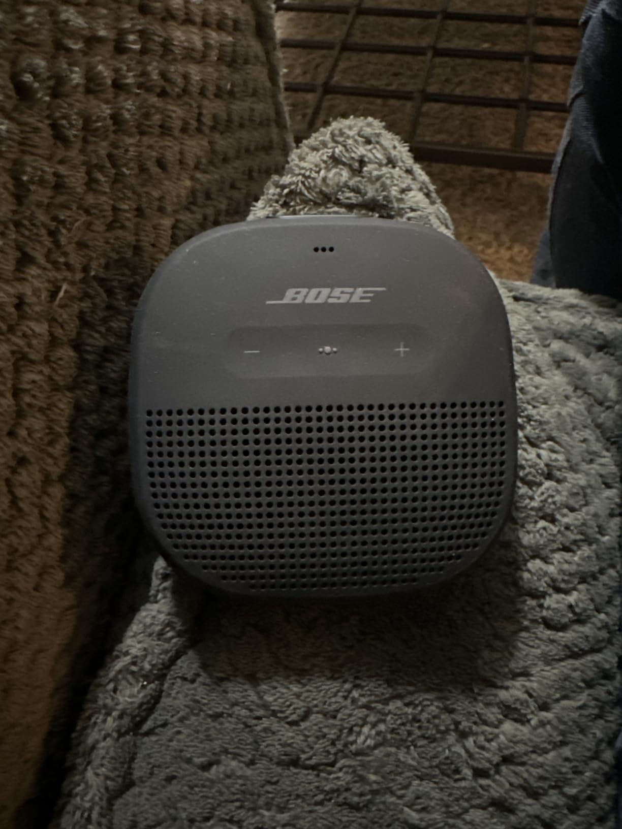 Bose SoundLink Micro Bluetooth Speaker: Small Portable Waterproof Speaker with Microphone, Black - Customer Photo 1