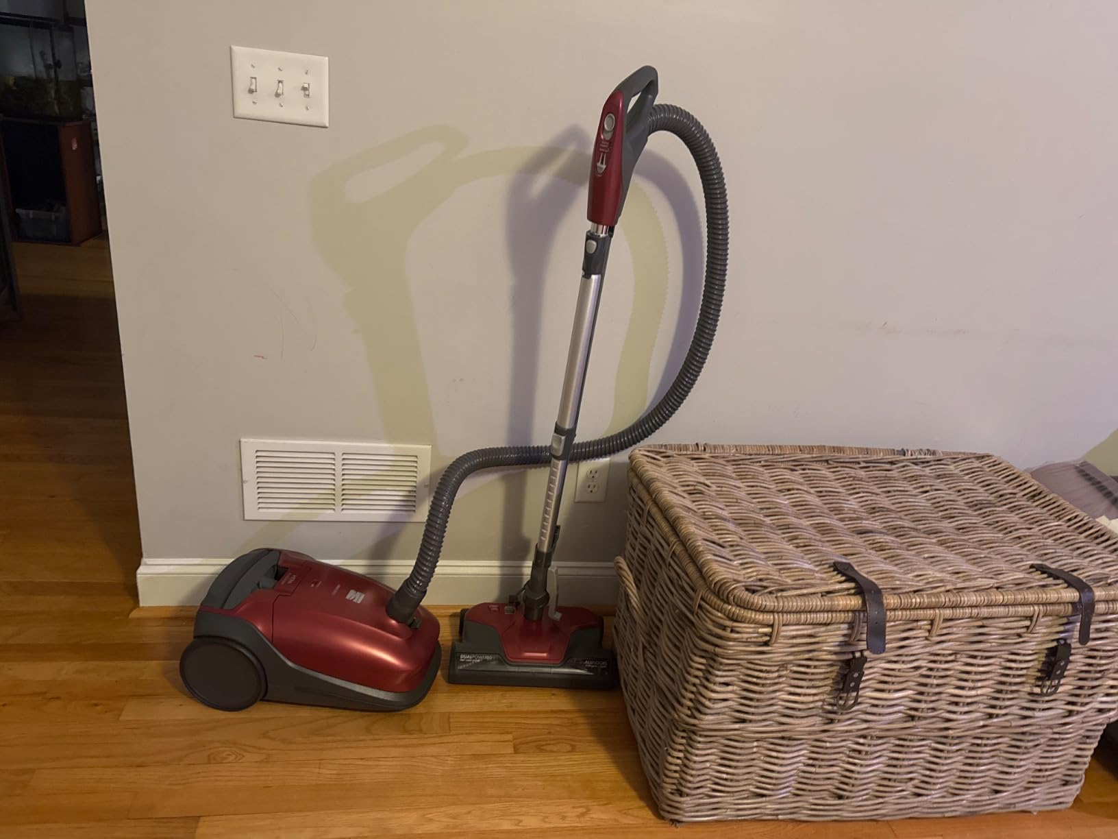 Kenmore 81214 200 Series Pet Friendly Lightweight Bagged Canister Vacuum with HEPA, 2 Motor System, and 3 Cleaning Tools-Orange - Customer Photo 3