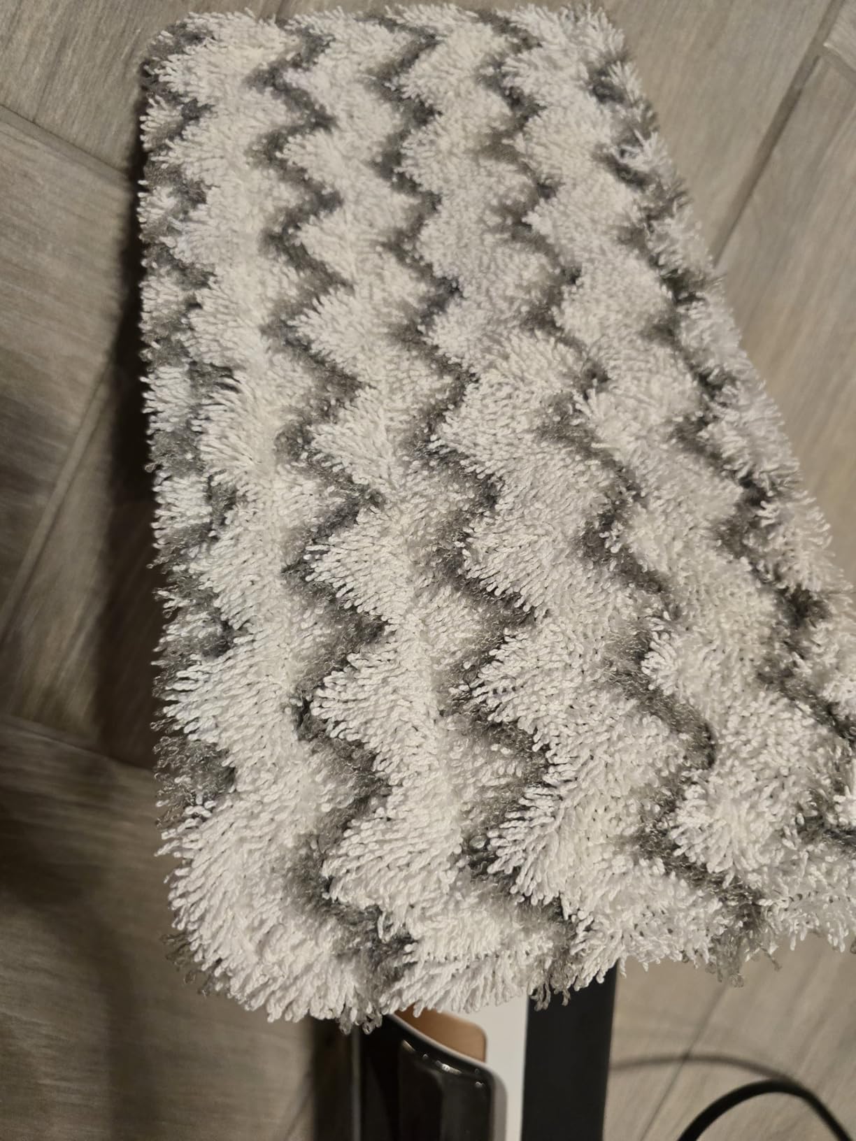 Shark Steam Mop with 2 Machine Washable Dirt Grip Pads, Removable Water Tank, Lightweight, Steam Cleaner for sealed Hard Floors, Marble, Stone, Hardwood, Tile, Laminate, White/Seafoam, S1000 - Customer Photo 2