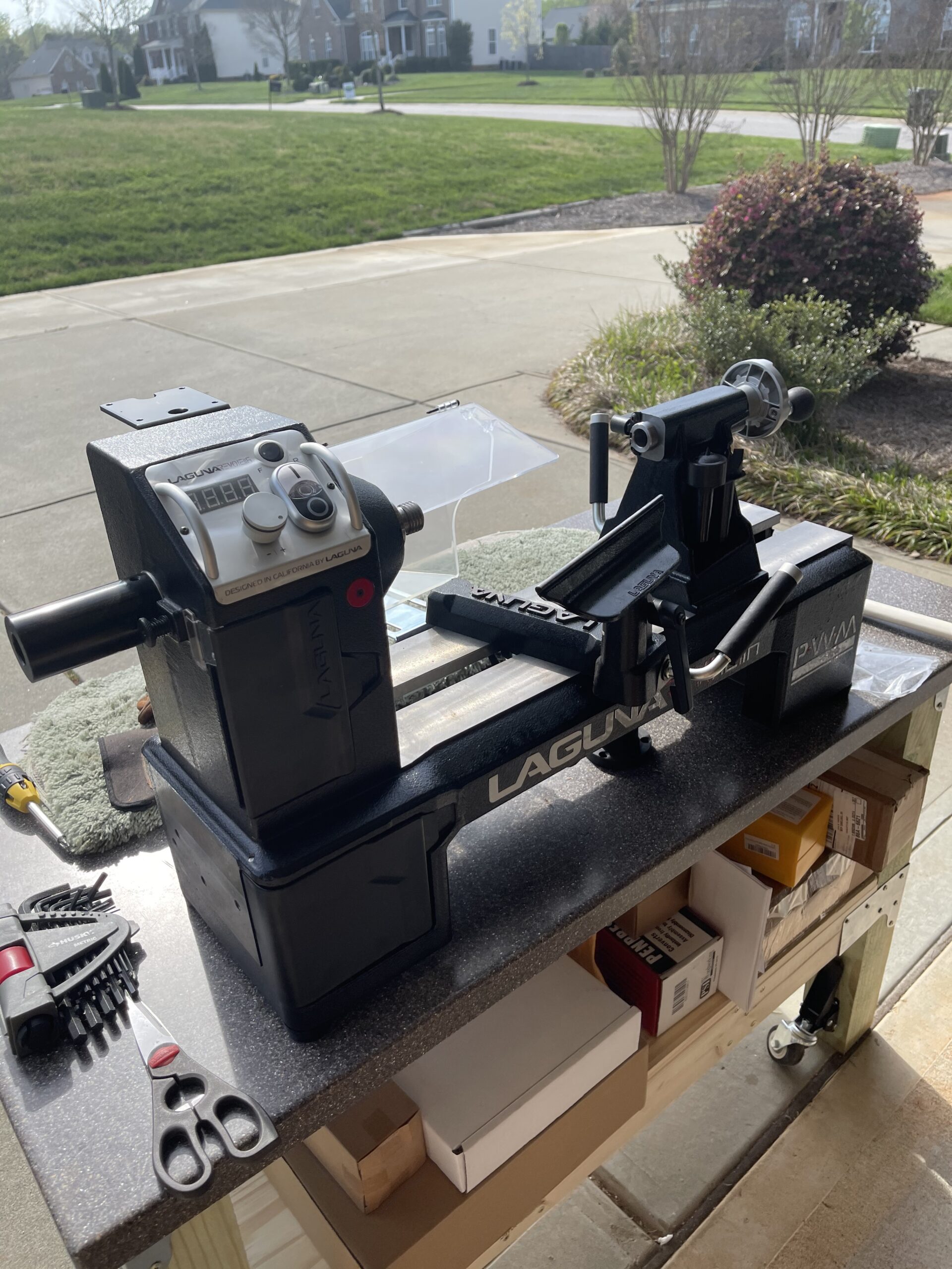 Laguna 12|16 Midi Lathe EVS Customer Review Laguna 12|16 Midi Lathe EVS - Customer Photo 2