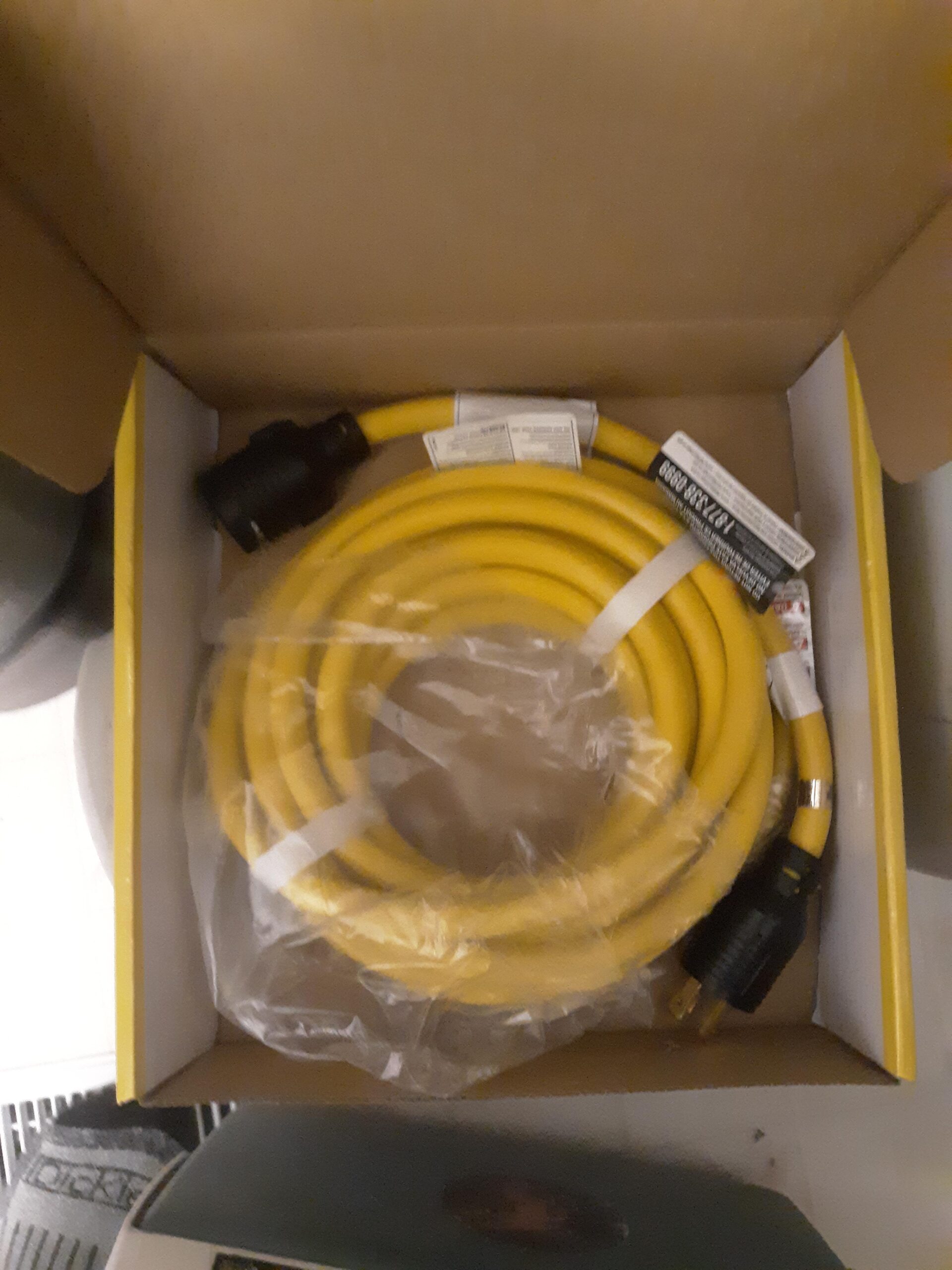 Champion Power Equipment 25-Foot 30-Amp 250-Volt Generator Power Cord for Manual Transfer Switch (L14-30P to L14-30R) - Customer Photo 2