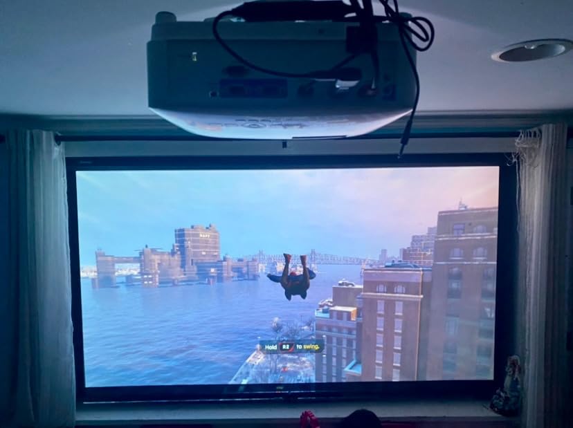 BenQ TH671ST | 1080p Short Throw Gaming Projector | Gaming Mode for Intense Low Input Lag Action | 3000 Lumens | Auto Vertical Keystone | Universal Connectivity | Built in speaker - Customer Photo 2