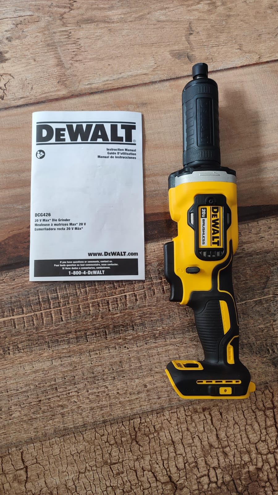 DEWALT DCG426B 20V Max Variable Speed Die Grinder, Tool Only Customer Review DEWALT DCG426B 20V Max Variable Speed Die Grinder, Tool Only - Customer Photo 1