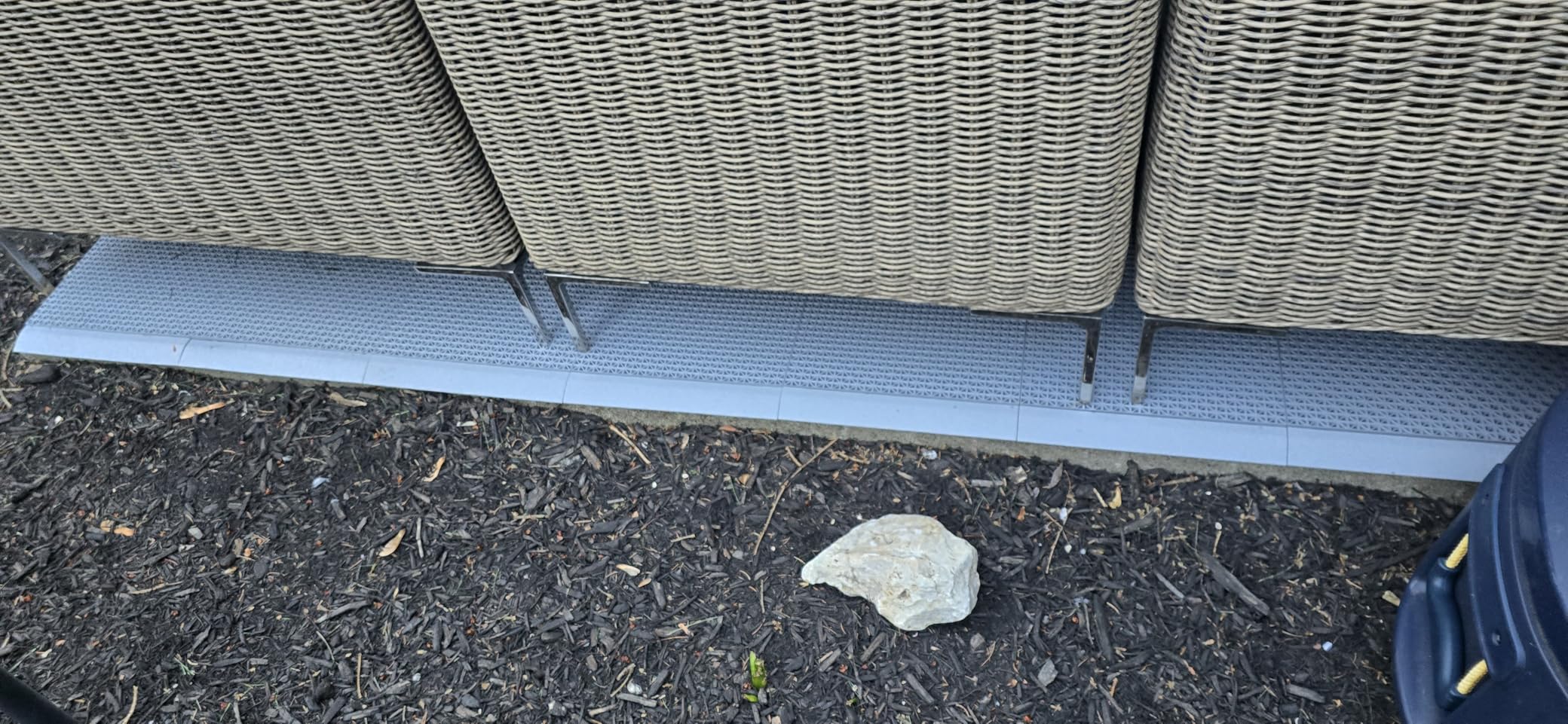 Big Floors DuraGrid Outdoor Modular Deck Tiles, Interlocking, Slip-Resistant, Self-Draining, Durable Plastic Flooring, Easy Install, UV & Water Resistant, Made in USA, 24 Pack, Beige Customer Review Big Floors DuraGrid Outdoor Modular Deck Tiles, Interlocking, Slip-Resistant, Self-Draining, Durable Plastic Flooring, Easy Install, UV & Water Resistant, Made in USA, 24 Pack, Beige - Customer Photo 3