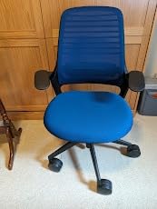 Steelcase Series 1 Office Chair - Ergonomic Work Chair with Wheels for Carpet - Helps Support Productivity - Weight-Activated Controls, Back & Arm Support - Easy Assembly - Graphite - Customer Photo 1