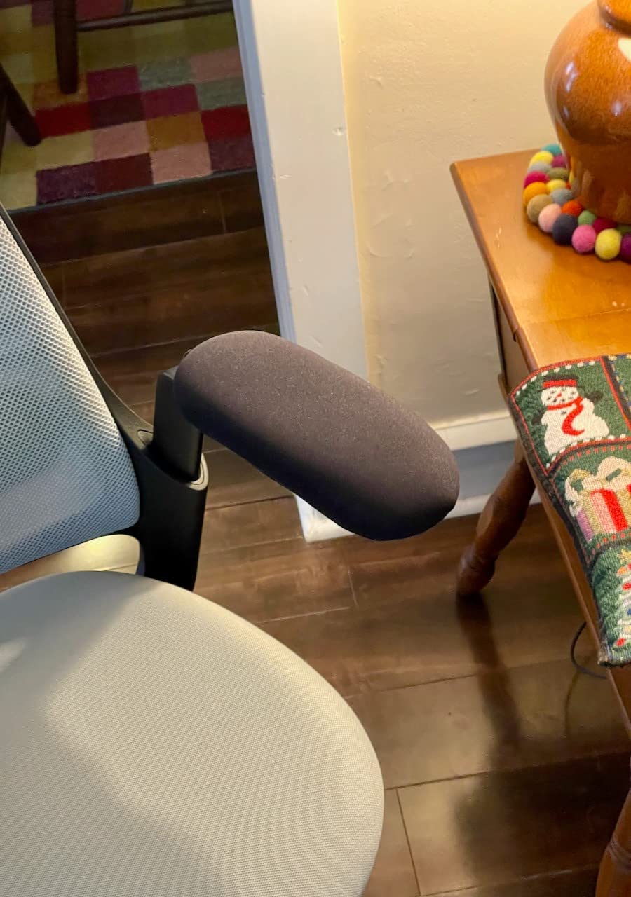 Steelcase Series 1 Office Chair - Ergonomic Work Chair with Wheels for Carpet - Helps Support Productivity - Weight-Activated Controls, Back & Arm Support - Easy Assembly - Graphite - Customer Photo 2