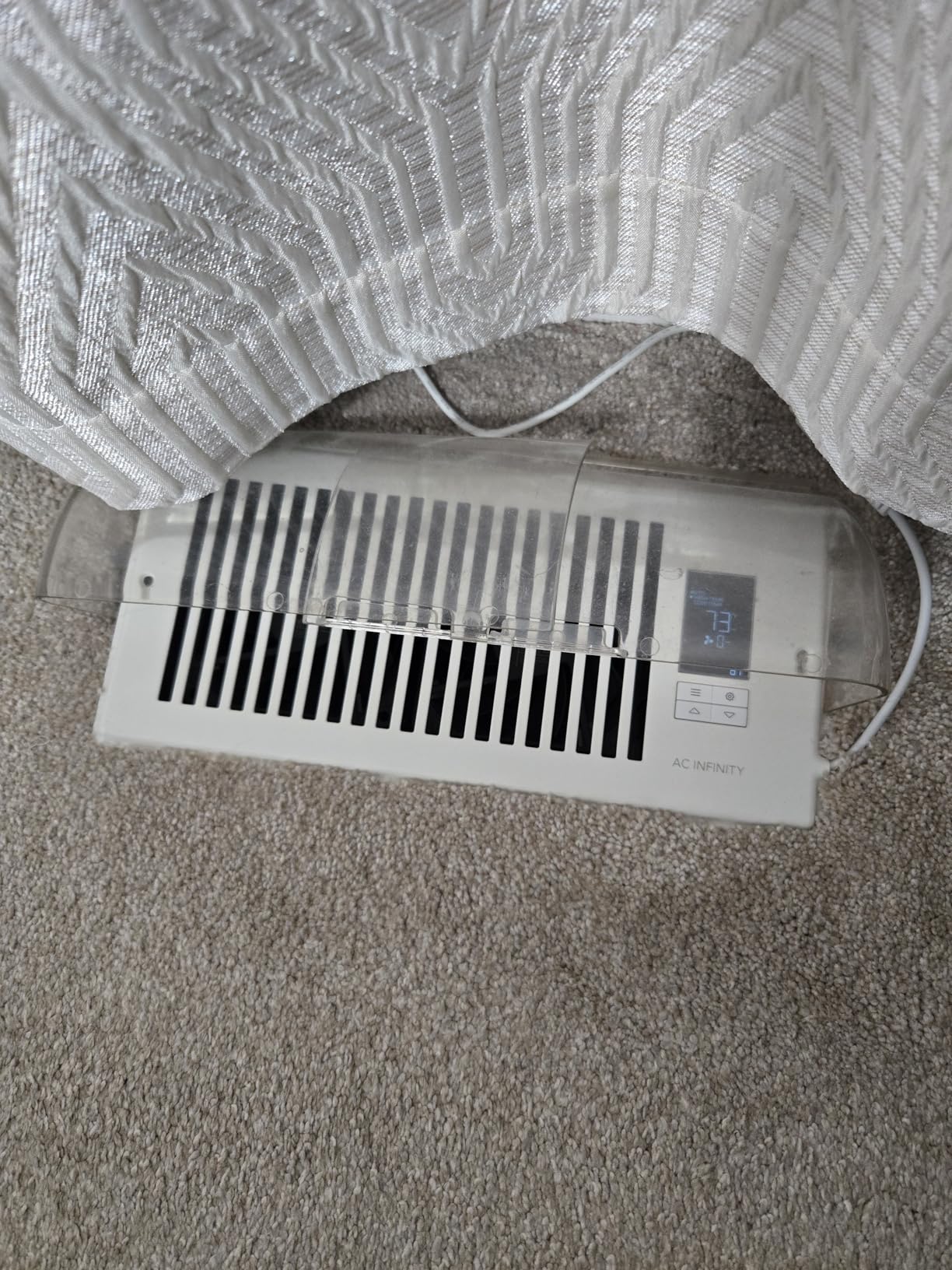 AC Infinity AIRTAP T4 Bronze, Register Booster Fan for 4 AC Infinity AIRTAP T4 Bronze, Register Booster Fan for 4