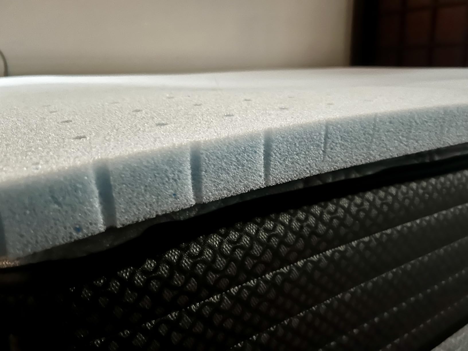 Best Price Mattress 3 Inch Ventilated Memory Foam Mattress Topper, Cooling Gel Infusion, CertiPUR-US Certified, Dorm Essentials, Queen - Customer Photo 2