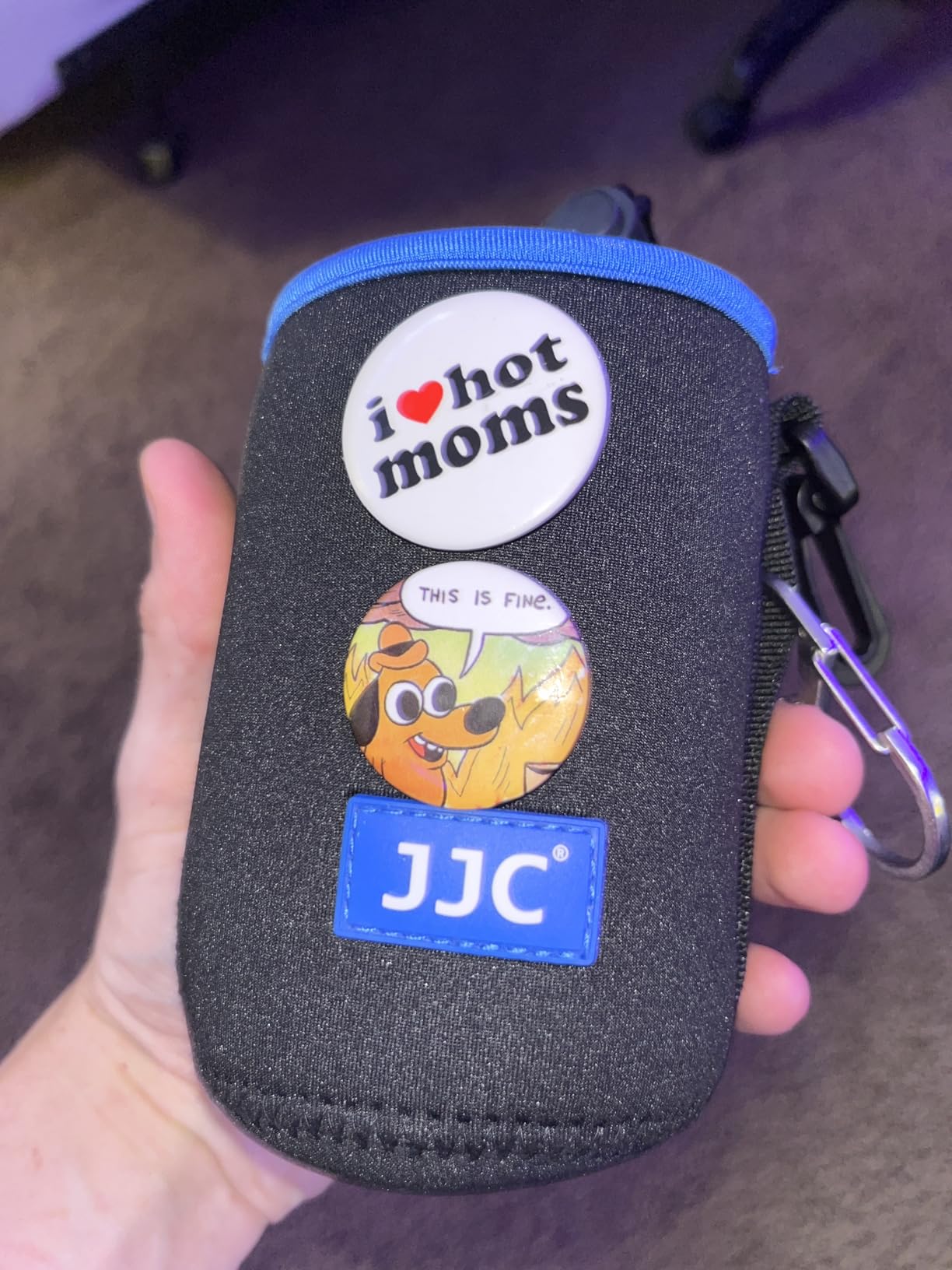 JJC Drawstring Neoprene Camera Lens Pouch Case, Protective Lens Bag Customer Review JJC Drawstring Neoprene Camera Lens Pouch Case, Protective Lens Bag - Customer Photo 1