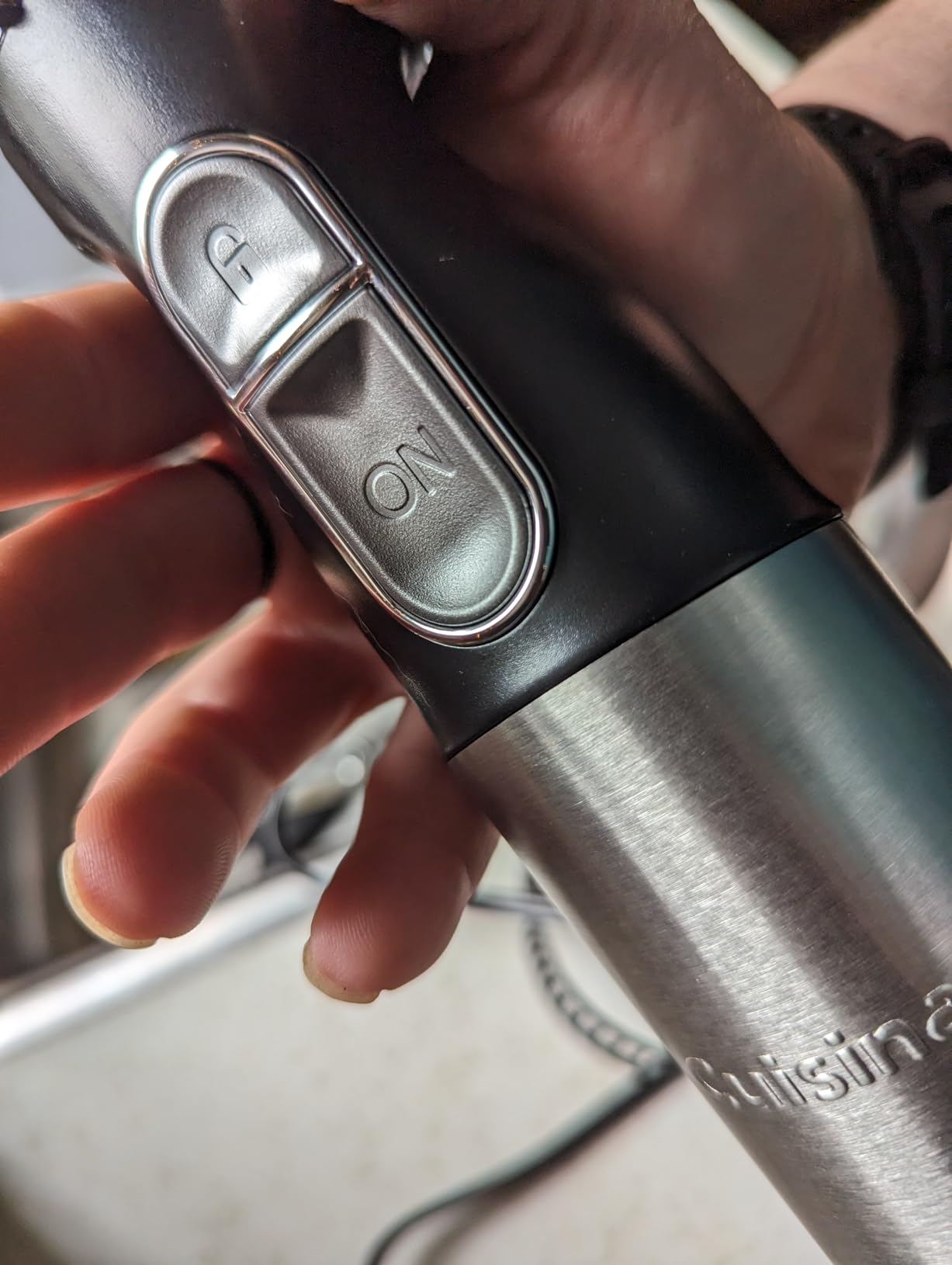 Cuisinart CSB-179 Smart Stick Variable Speed Hand Blender, Stainless Steel - Customer Photo 2