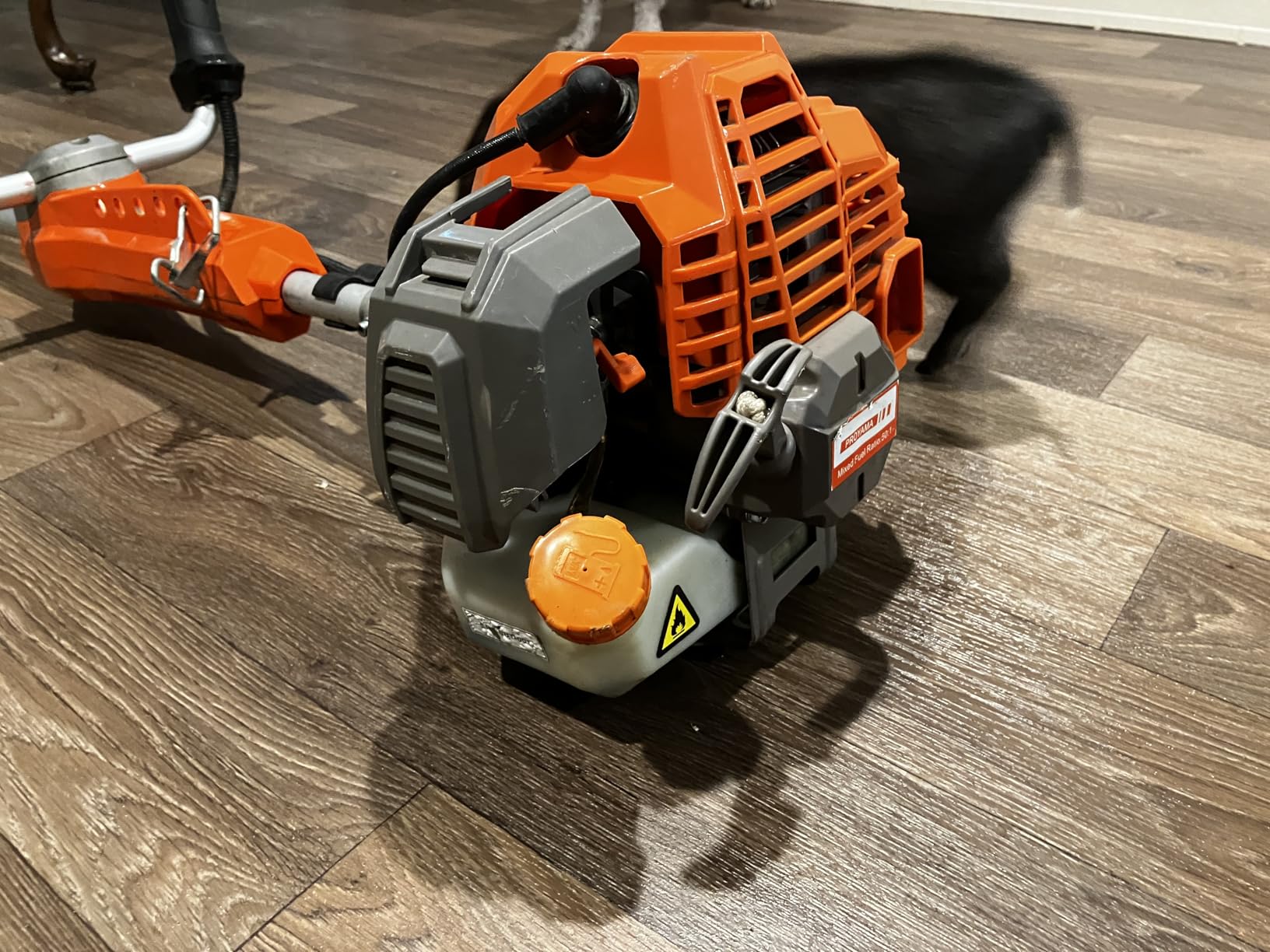 PROYAMA 42.7cc Gas Weed Wacker, 3 in 1 Heavy Duty Weed Eater Gas Powered, Brush Cutter and 2-Cycle String Trimmer Machine with Metal Blades for Lawn Care, 5 Year Warranty Gearbox - Customer Photo 3