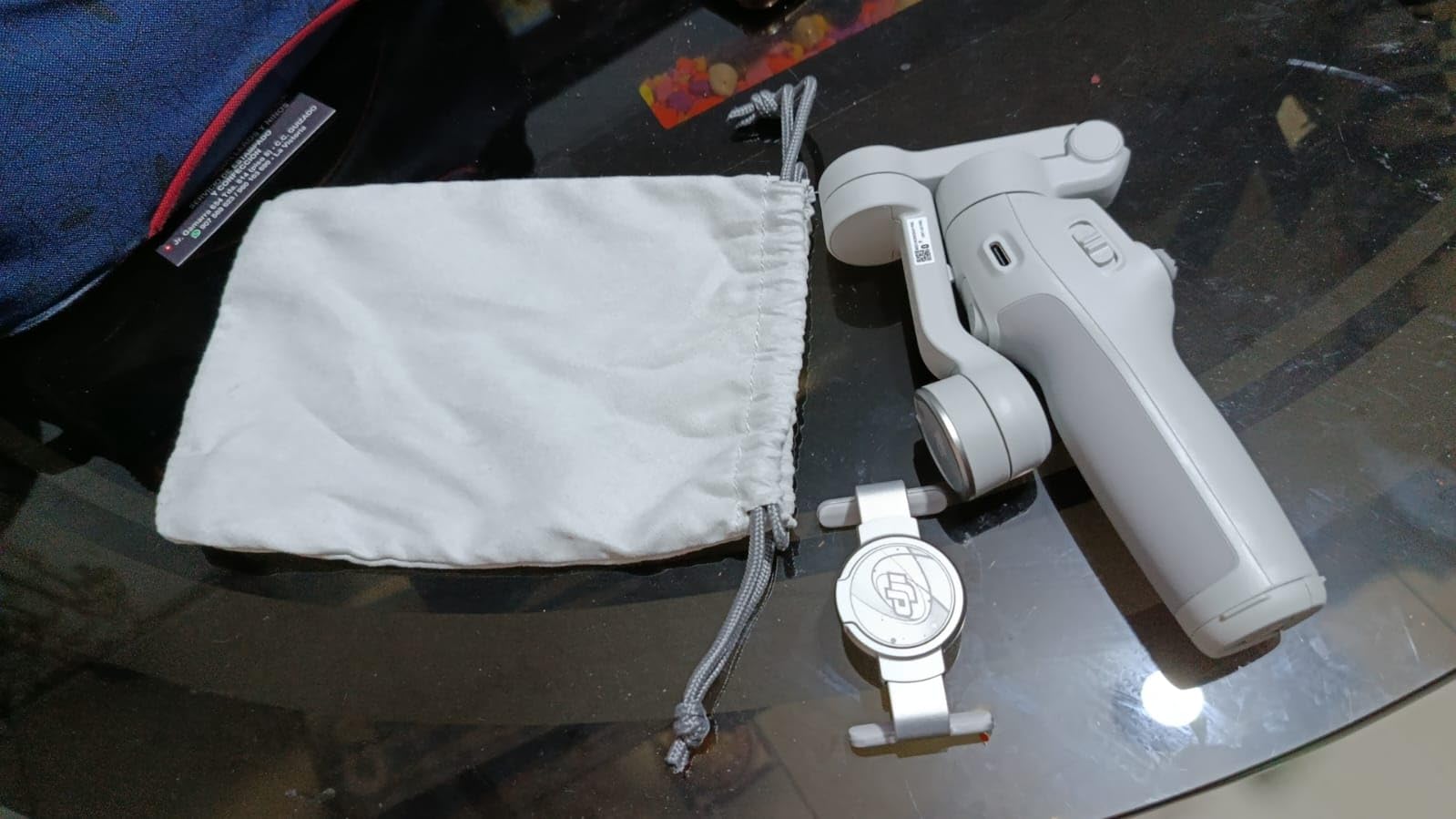 DJI Osmo Mobile 7 Gimbal Stabilizer for iPhone, Android, Built-in Tripod, Portable Stabilizer for iPhone, Selfie Stick, 3-Axis Phone Gimbal, ActiveTrack 7.0, One-Tap Edit, 10hrs Use, Phone Charging - Customer Photo 2