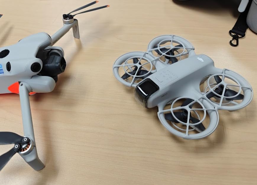 DJI Neo, Mini Drone with 4K UHD Camera for Adults, 135g Self Flying Drone that Follows You, Palm Takeoff, Subject Tracking, QuickShots, Stabilized Video, Built-In Propeller Guard (Controller-Free) Customer Review DJI Neo, Mini Drone with 4K UHD Camera for Adults, 135g Self Flying Drone that Follows You, Palm Takeoff, Subject Tracking, QuickShots, Stabilized Video, Built-In Propeller Guard (Controller-Free) - Customer Photo 1