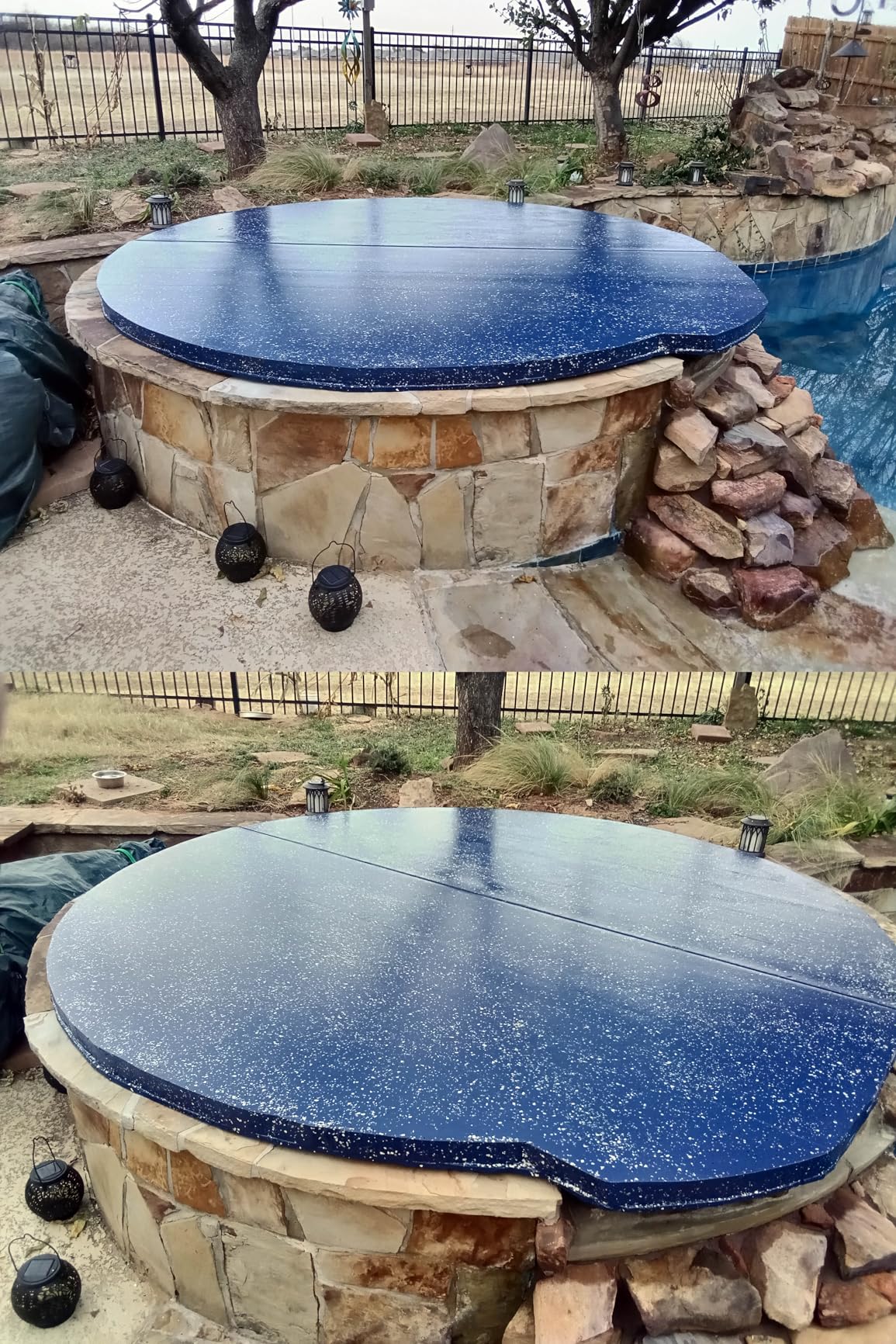 Beyond Paint All-in-One Refinishing Paint, No Sanding, Matte Finish for Cabinets, Countertops, Furniture and Doors, 1 Quart, Navy - Customer Photo 1