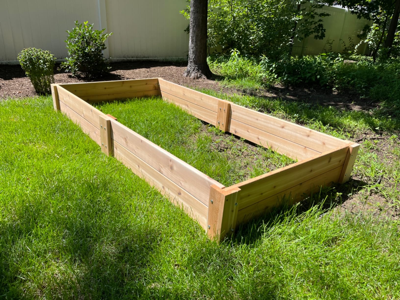 Infinite Cedar Premium Cedar Raised Garden Bed - 1
