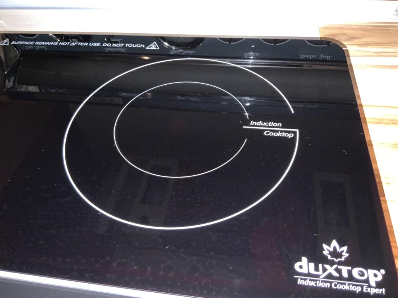 Duxtop LCD Portable Double Induction Cooktop 1800W Digital Electric Countertop Burner Sensor Touch Stove, 9620LS/BT-350DZ Customer Review Duxtop LCD Portable Double Induction Cooktop 1800W Digital Electric Countertop Burner Sensor Touch Stove, 9620LS/BT-350DZ - Customer Photo 2