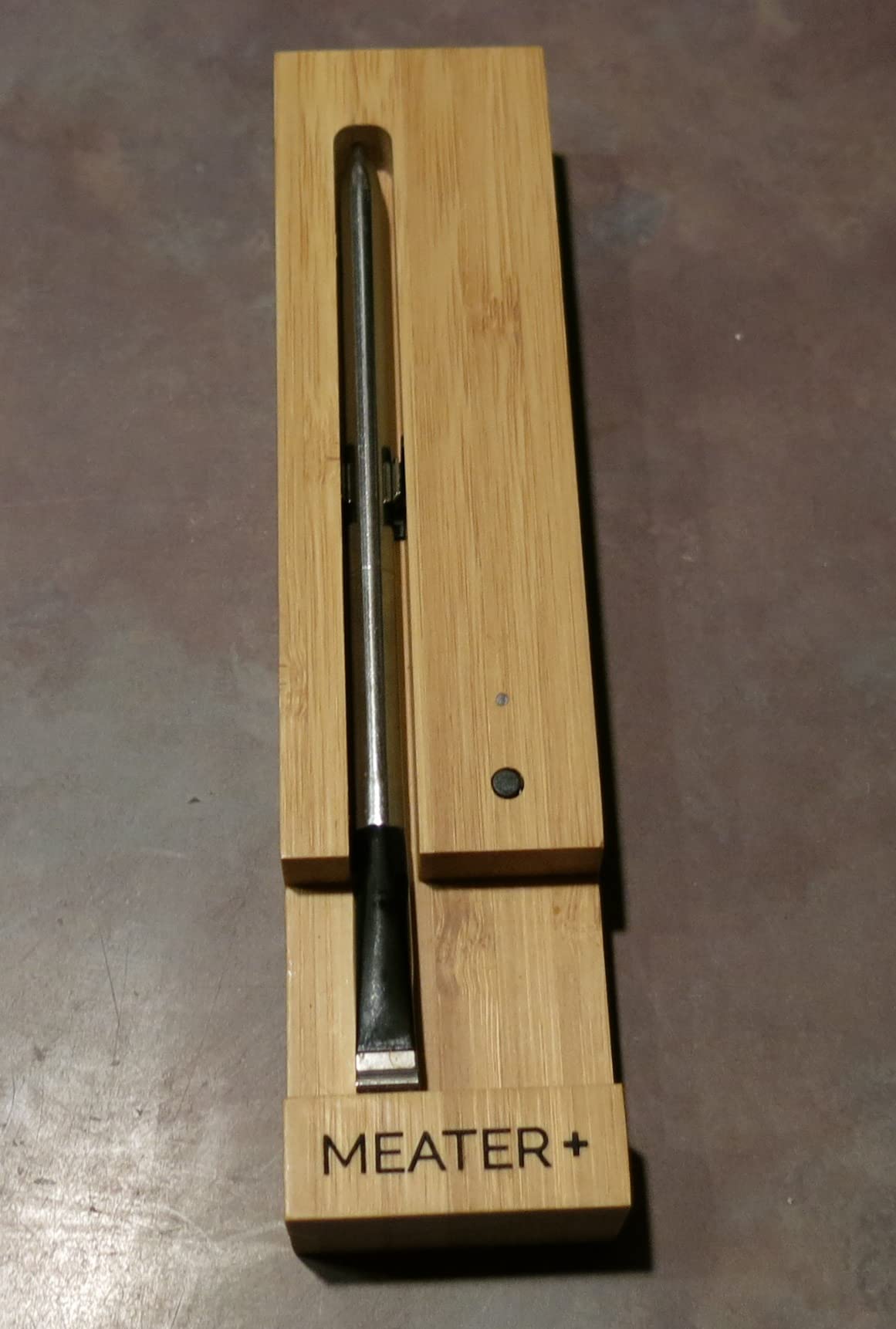 MEATER Plus: Smart Bluetooth Wireless Meat Thermometer Digital | BBQ, Grill, Oven, Smoker, Air Fryer, Kitchen | Perfect for Steak, Chicken, Turkey, and More | Delicious Recipes in App - Customer Photo 2