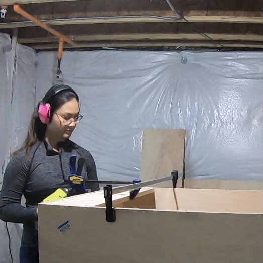 WEN 10236F2 Quick-Adjust 36-Inch Steel Bar Clamps with 2.5-Inch Throat and Micro-Adjustment Handle, Two Pack, Multicolor - Customer Photo 2