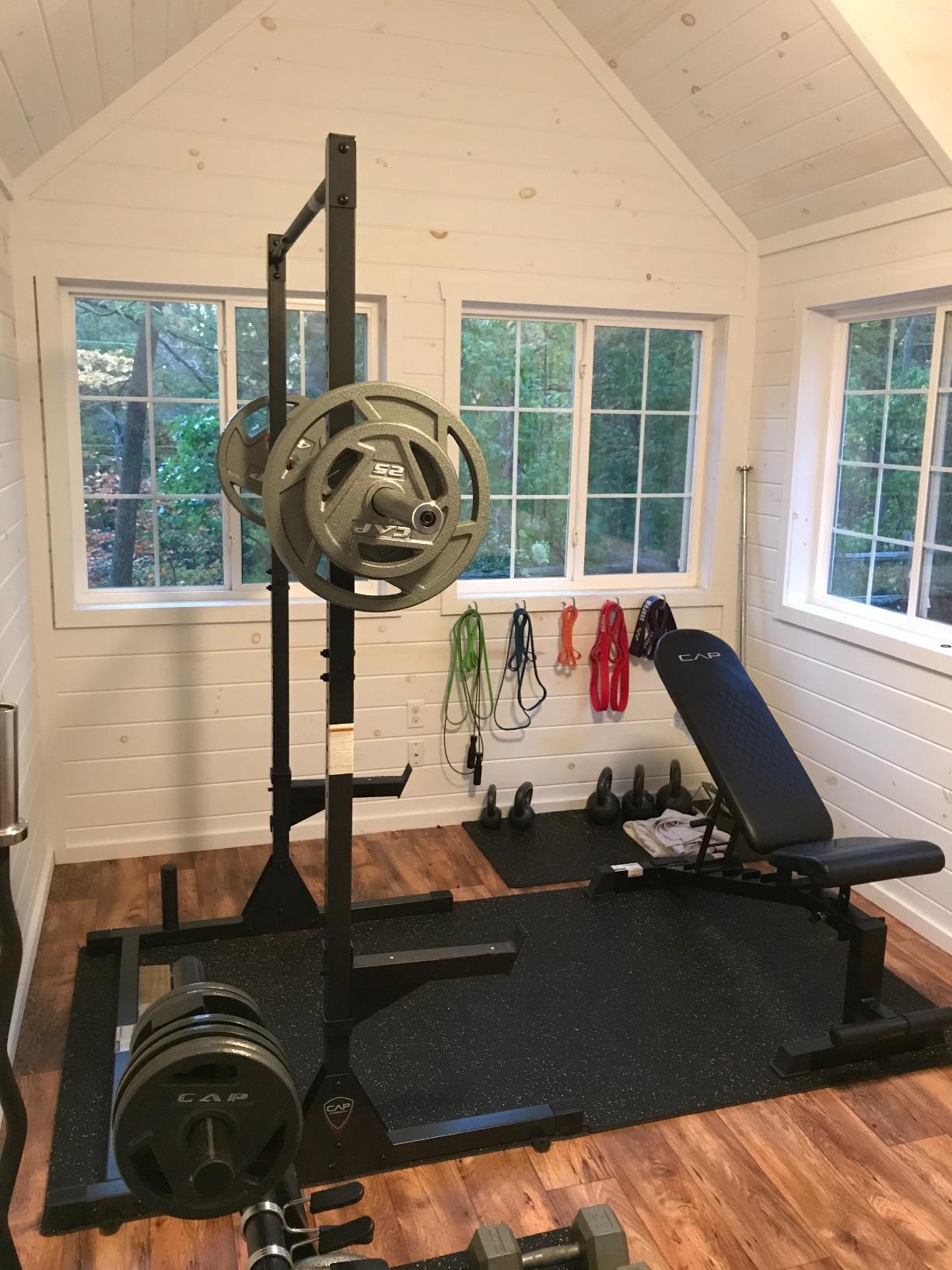 SUNPOW Pull Up Assistance Bands - Set of 5 Resistance Heavy Duty Workout Exercise Stretch Fitness Bands Assist Set for Body, Instruction Guide and Carry Bag Included - Customer Photo 1