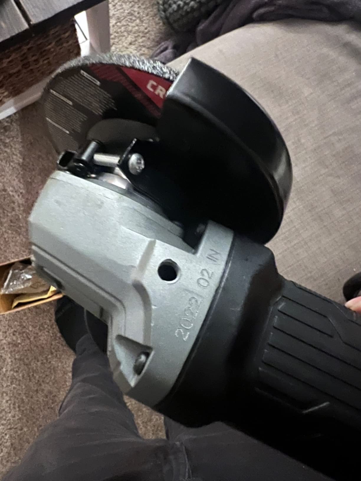 CRAFTSMAN Small Angle Grinder Tool 4-1/2 inch, 6 Amp, 12,000 RPM, Corded (CMEG100) Customer Review CRAFTSMAN Small Angle Grinder Tool 4-1/2 inch, 6 Amp, 12,000 RPM, Corded (CMEG100) - Customer Photo 4