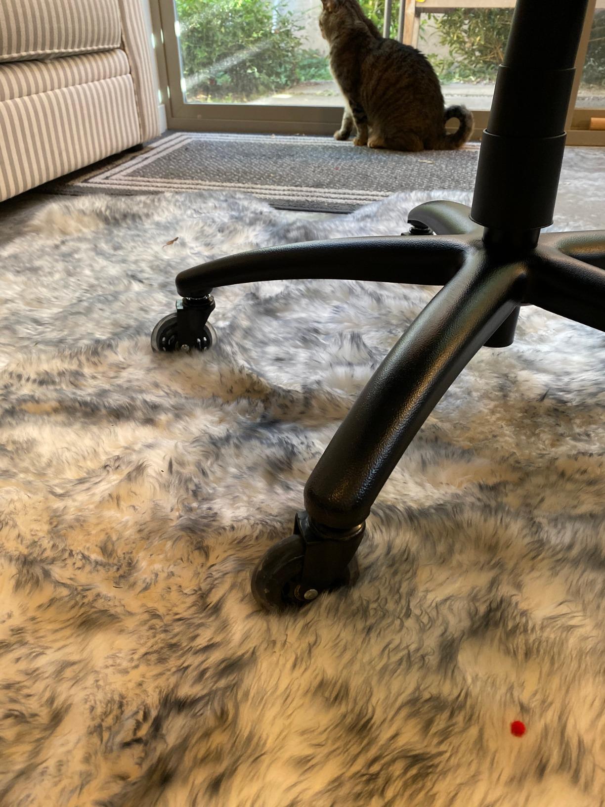 Nouhaus Ergo3D Ergonomic Office Chair Lumbar Support Mesh Office Chair with 4D Adjustable Armrest, Adjustable Headrest and Wheels, Mesh High Back Home Office Desk Chairs (Black) - Customer Photo 1