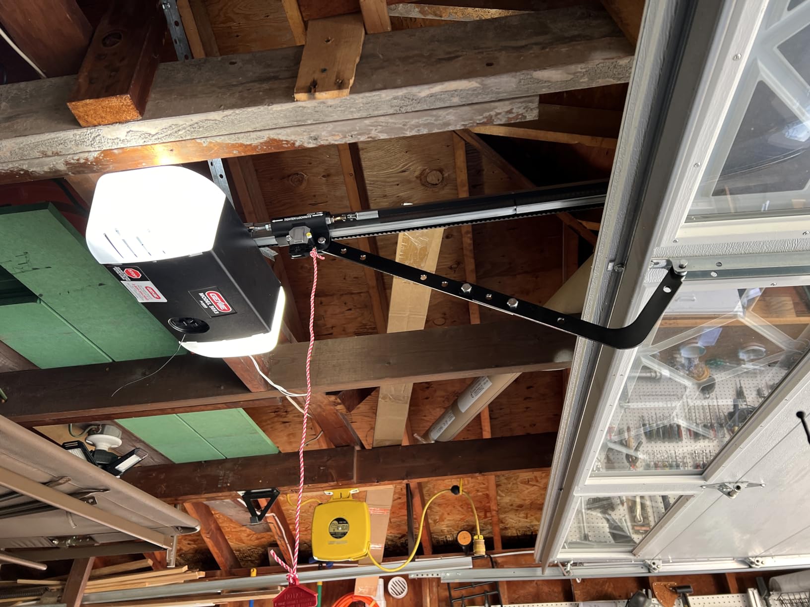 Genie QuietLift Connect – WiFi Smart Garage Door Opener with Added Wireless Keypad, ¾ HPC Smart Belt Drive – Compatible with Alexa and Google Assistant, Model 3053-TKV - Customer Photo 3