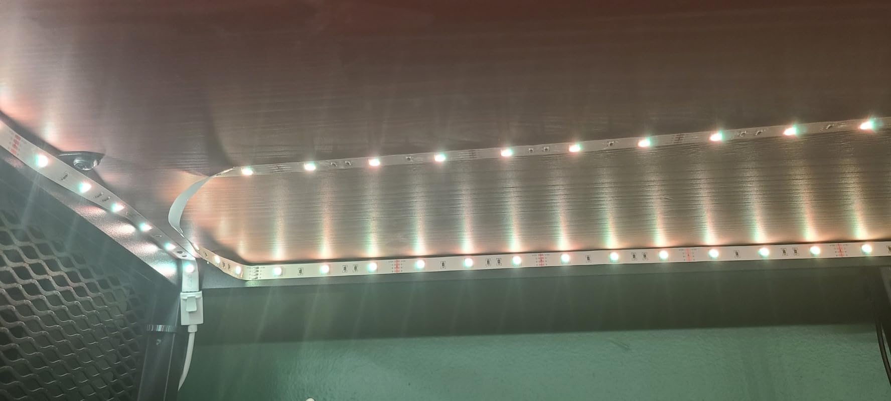 Govee Smart RGB LED Strip Lights, 16.4ft WiFi LED Strip Lighting Work with Alexa and Google Assistant, 16 Million Colors with App Control and Music Sync LED Lights for Bedroom, Home Decor - Customer Photo 1