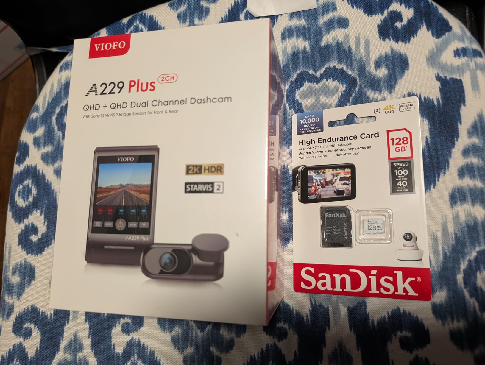 SanDisk 256GB High Endurance Video microSDXC Card with Adapter for Dash Cam and Home Monitoring systems - C10, U3, V30, 4K UHD, Micro SD Card - SDSQQNR-256G-GN6IA - Customer Photo 1