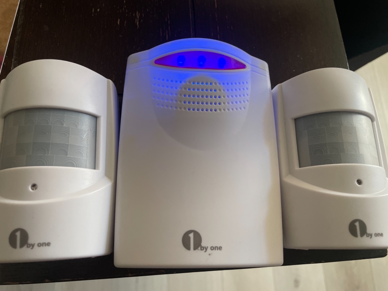 Driveway Alarm Wireless Outside, 1 BY ONE Motion Sensor Alarm 1000ft/300m Range Extra Loud Chimes Security Alarm System with 1 Receiver 2 Weatherproof Infrared Sensors Protect Indoor/Outdoor Property - Customer Photo 1