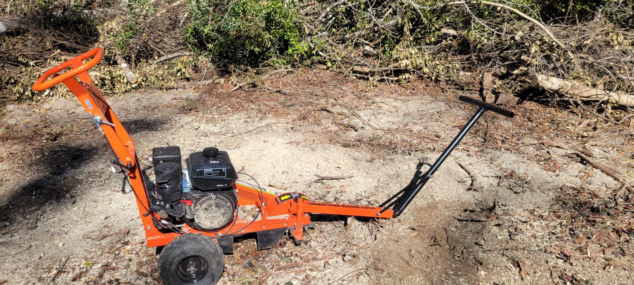 DK2 12-Inch 14 HP 429 cc Stump Grinder - Customer Photo 1