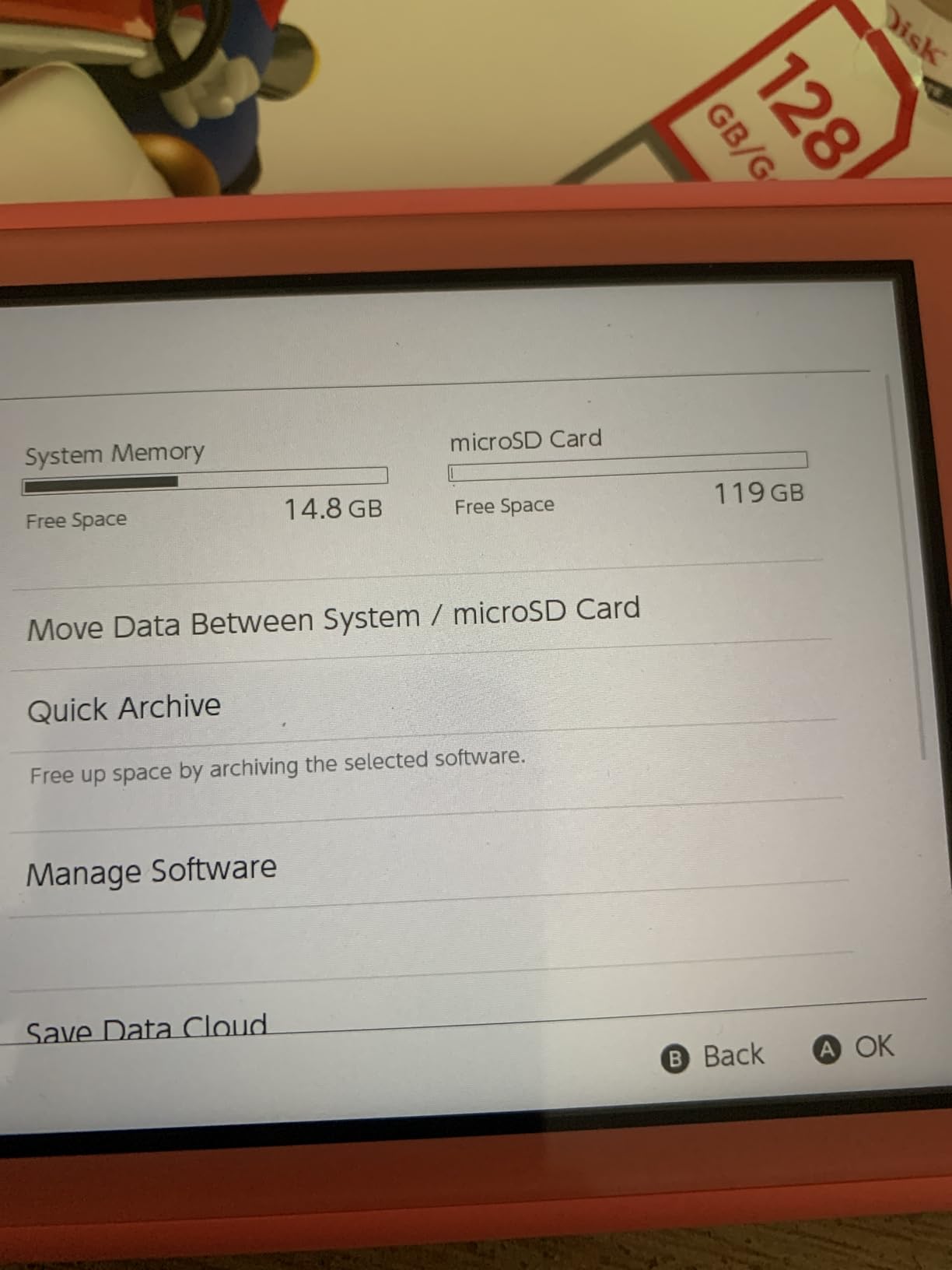 SanDisk 256GB microSDXC-Card, Licensed for Nintendo-Switch - SDSQXAO-256G-GNCZN - Customer Photo 2
