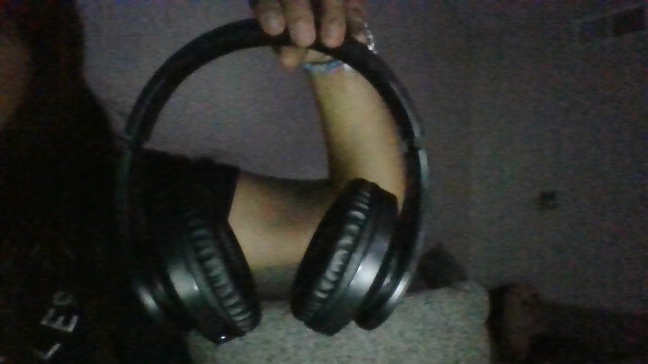 ZIHNIC Bluetooth Headphones Over-Ear, Foldable Wireless and Wired Stereo Headset Micro SD/TF, FM for Cell Phone,PC,Soft Earmuffs &Light Weight for Prolonged Wearing (Black/Blue) - Customer Photo 1