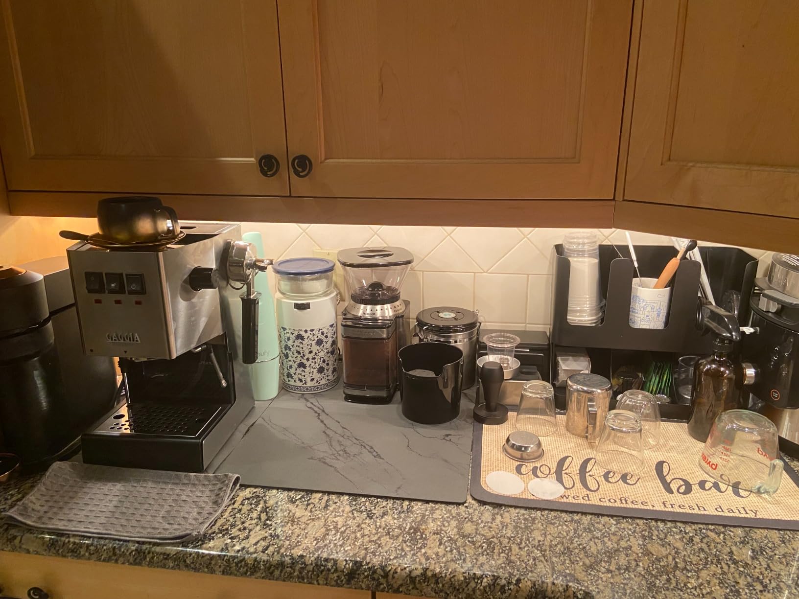 Gaggia RI9380/46 E24 Espresso Machine, Brushed Stainless Steel - Customer Photo 1