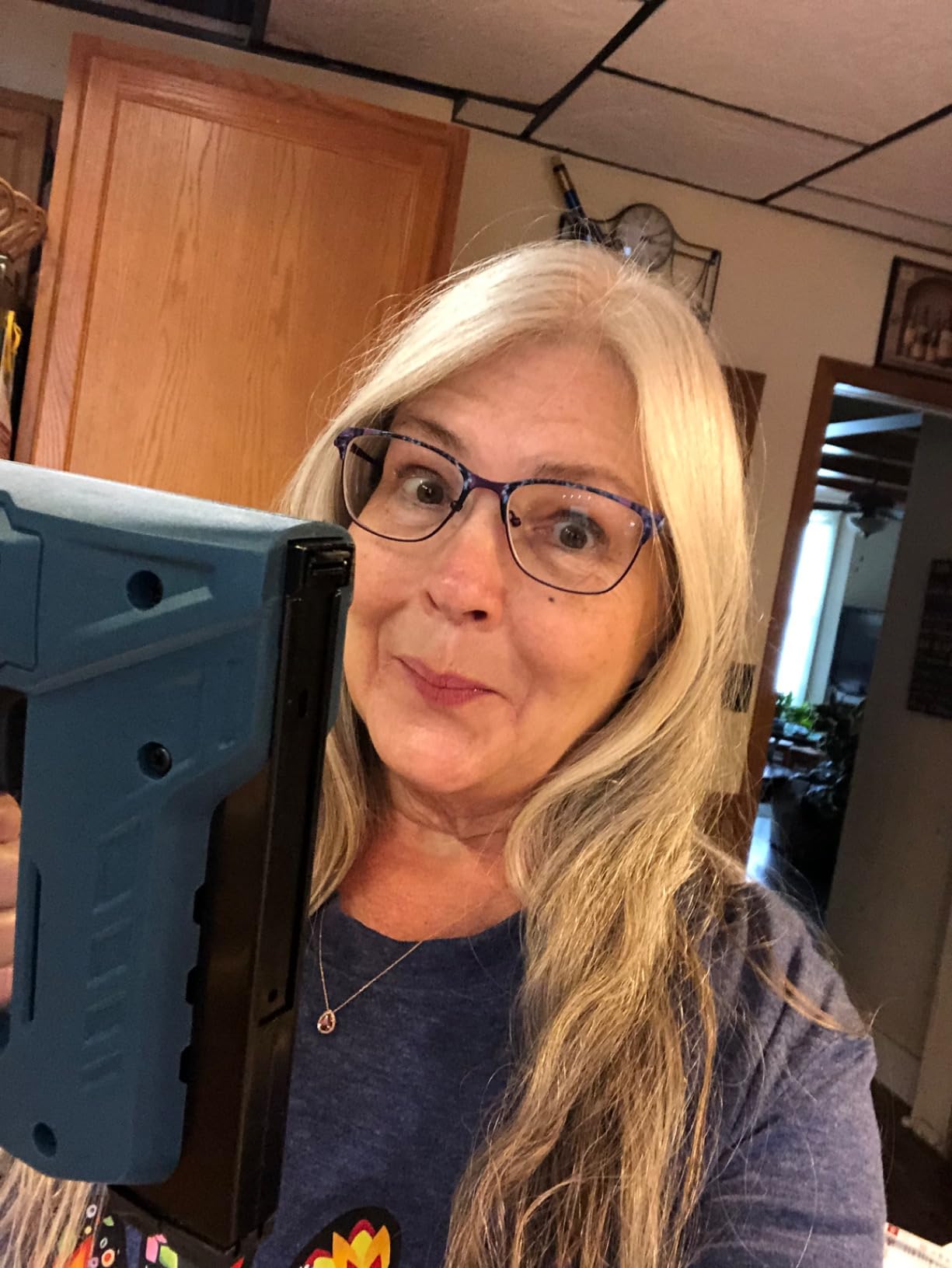 NEU MASTER Electric Staple Gun, Cordless Staple Guns with Staples & USB Charger, Heavy Duty for Upholstery, Crafts, Carpentry, Material Repair, Furniture DIY NTC0070 - Customer Photo 2