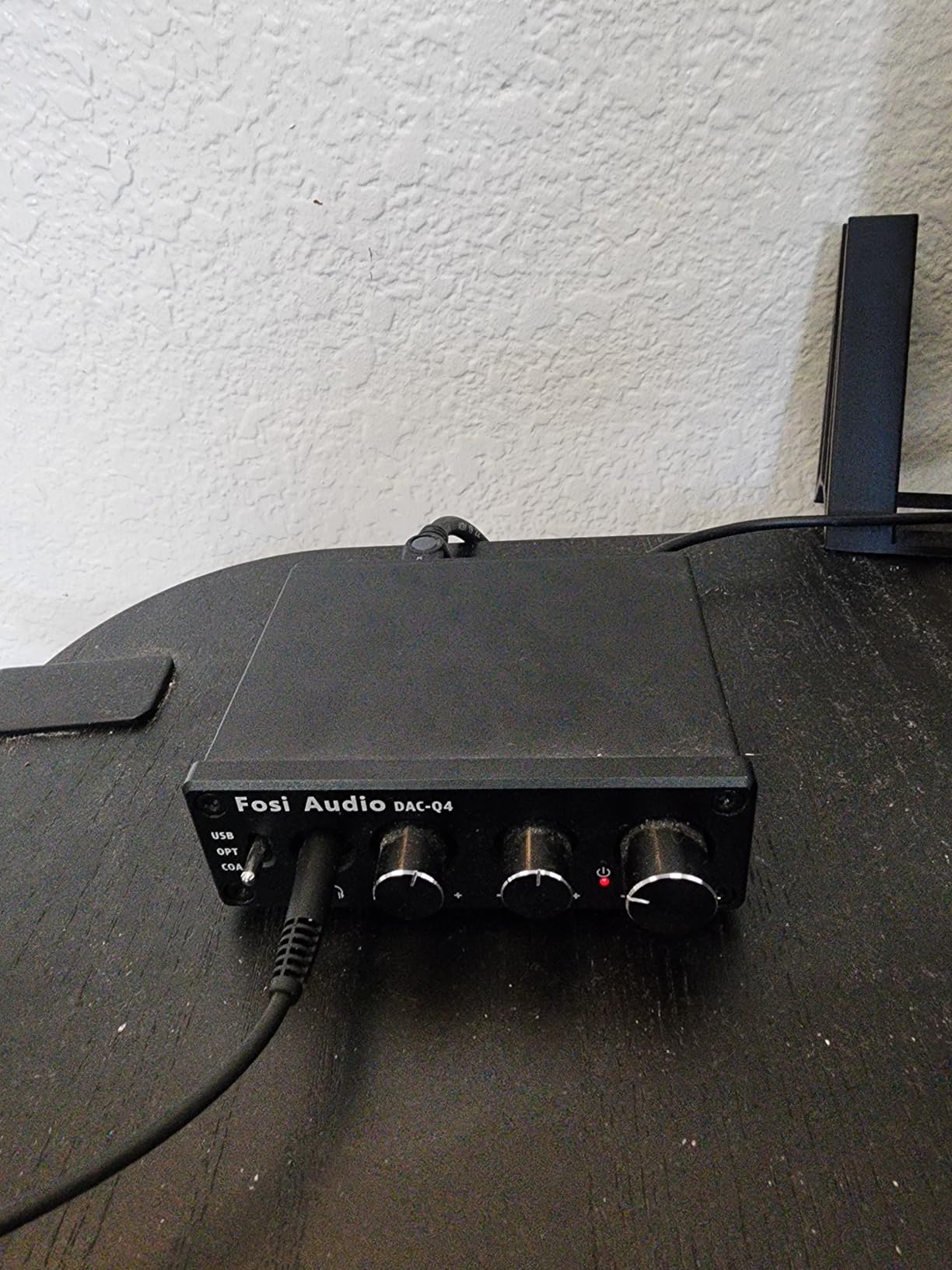 Fosi Audio Q4 DAC Headphone Amp for PC, Desktop Digital to Analog Audio Converter for Home Stereo Amplifier and Powered Speakers, PC-USB/Optical/Coaxial Inputs, 3.5mm Headphone/RCA Outputs - Customer Photo 2