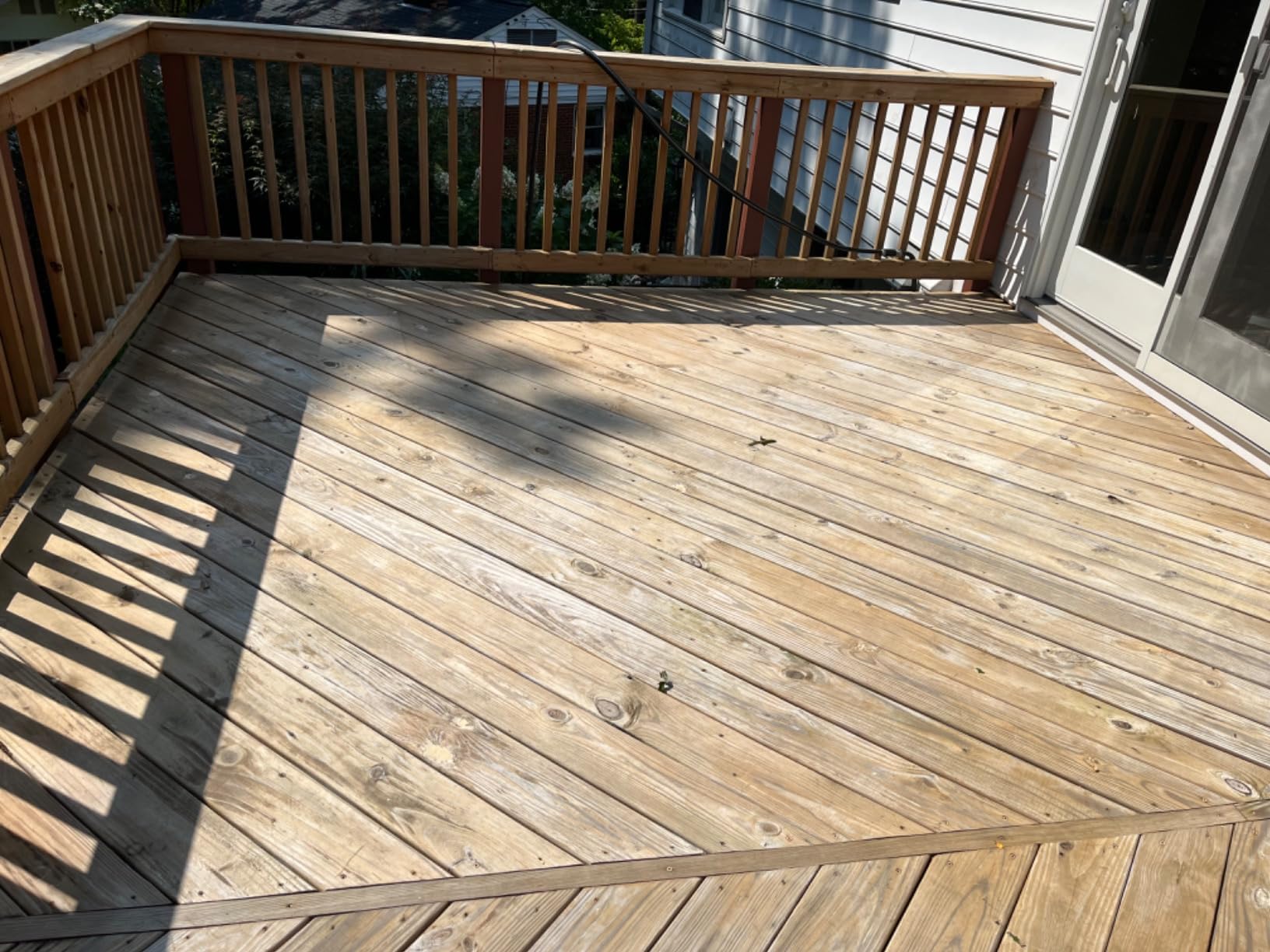 Ready Seal Stain & Sealer for Wood, Outdoor Deck and Fence - All-in-One Exterior Wood Stain and Waterproofing Sealant – Easy to Apply, No Back Brushing Needed, UV Protection - 1 Gallon, Dark Walnut - Customer Photo 3