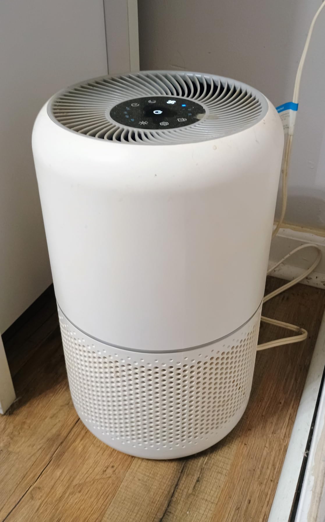 LEVOIT Air Purifier for Home Allergies Pet Hair in Bedroom, Covers Up to 1073 ft² by 56W High Torque Motor, AHAM VERIFIDE, 3-in-1 Filter with HEPA Sleep Mode, Remove Dust Smoke Odor, Core300-P, White Customer Review LEVOIT Air Purifier for Home Allergies Pet Hair in Bedroom, Covers Up to 1073 ft² by 56W High Torque Motor, AHAM VERIFIDE, 3-in-1 Filter with HEPA Sleep Mode, Remove Dust Smoke Odor, Core300-P, White - Customer Photo 2