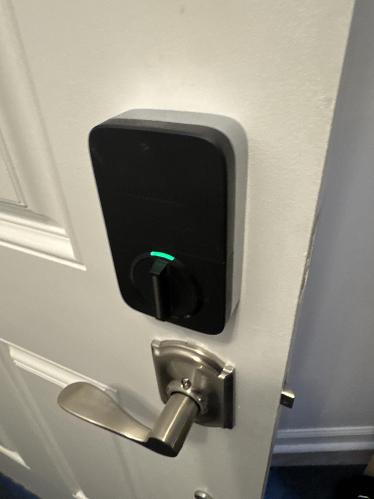 ULTRALOQ Smart Lock U-Bolt Pro, 7-in-1 Fingerprint Keyless Entry Door Lock with App Control, Anti-peep Keypad, Auto Lock, Smart Deadbolt Front Door, IP65 Waterproof, Easy Installation, 1 Year Battery - Customer Photo 2