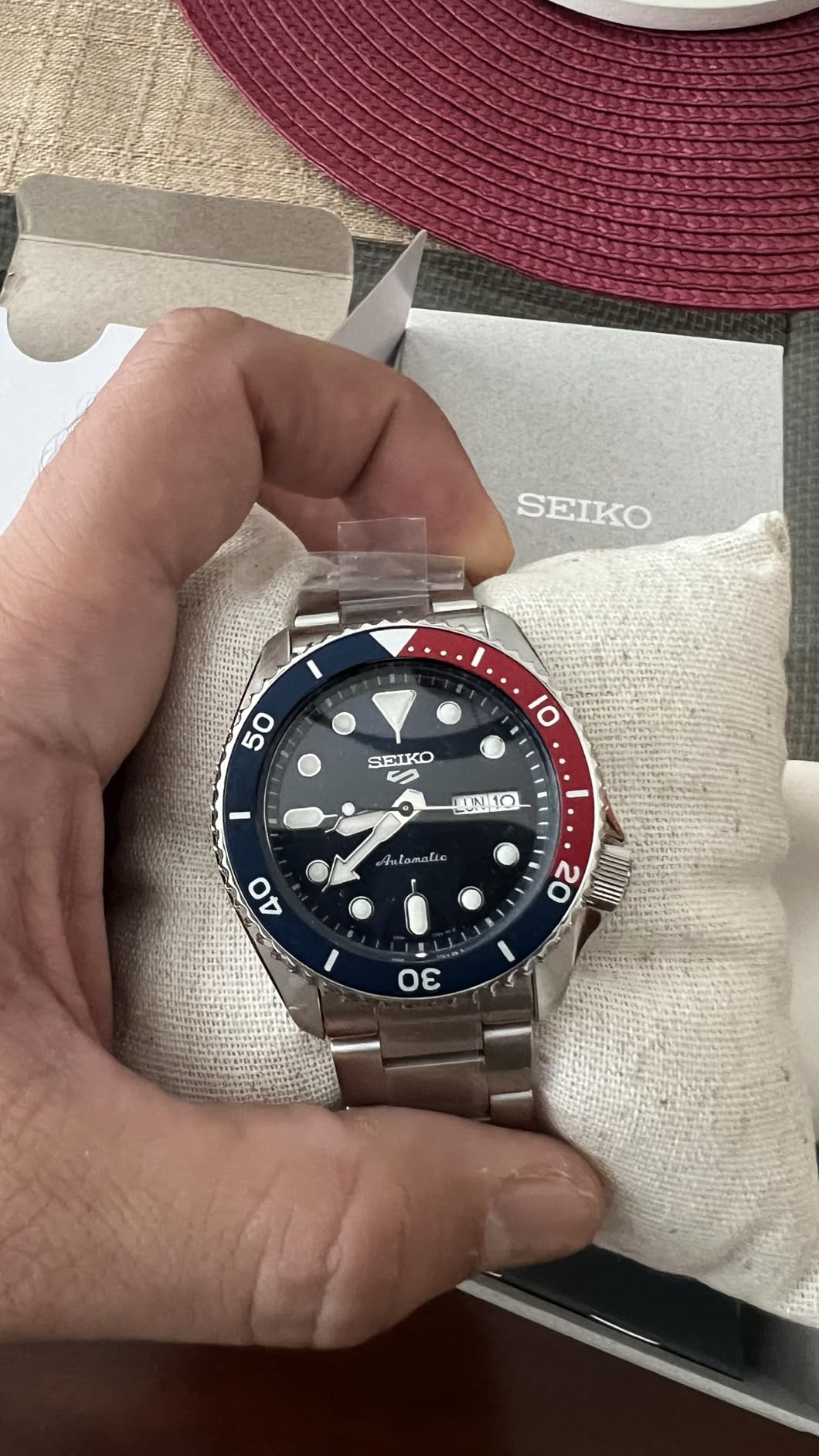 Seiko Men's Analogue Automatic Watch Seiko 5 Sports - Customer Photo 1