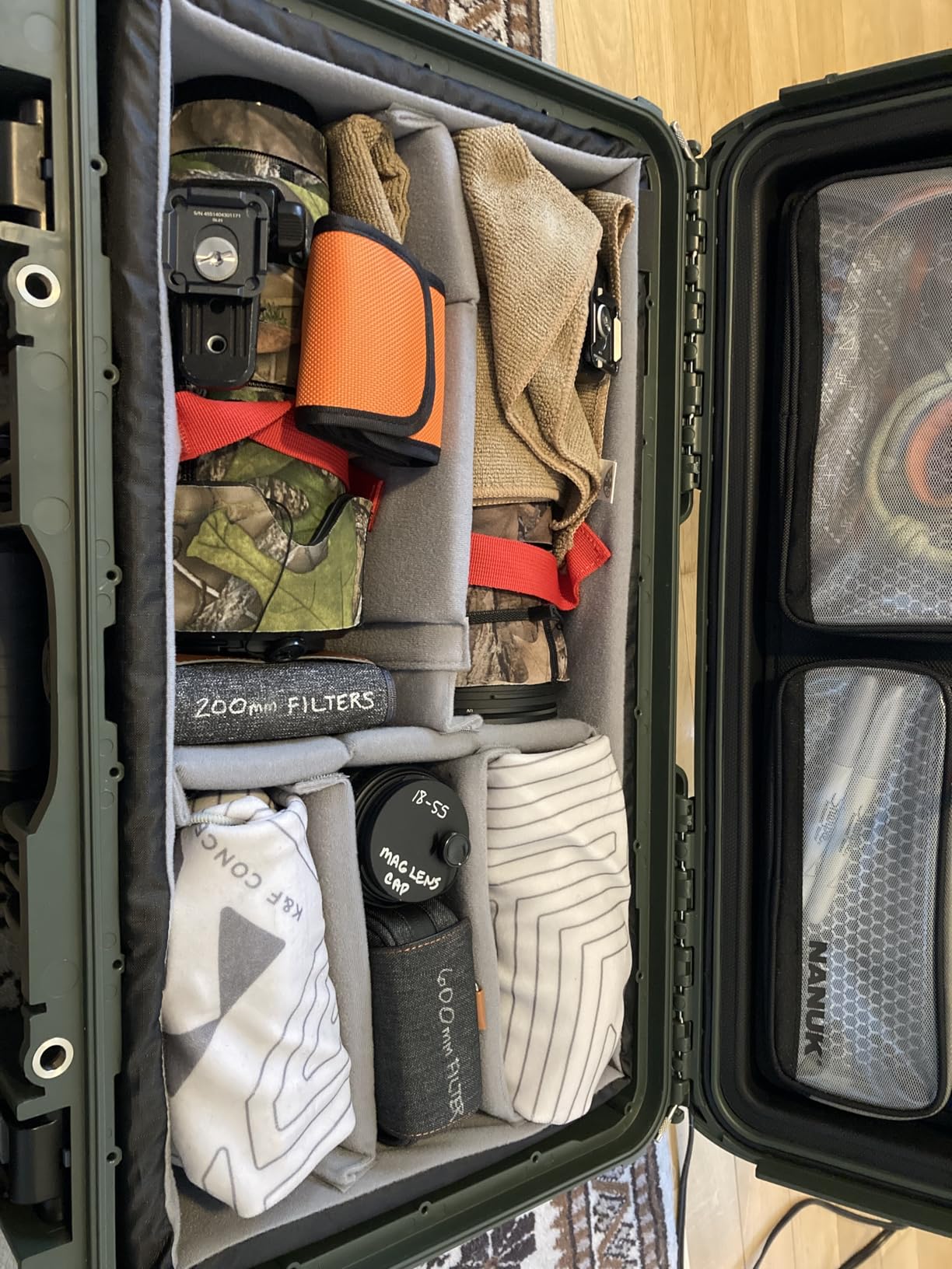 Nanuk 935 Pro Photo Kit – Waterproof Travel Camera Hard Case with Padded Dividers and Wheels, 22