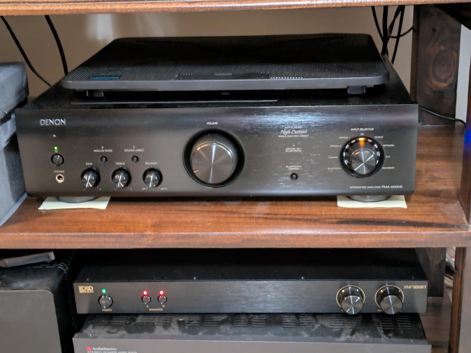 Denon PMA-600NE Bluetooth Stereo Amplifier | 2 Channel Amplifier Home Audio | Integrated Amp | 70W x 2 | Built-in DAC & Phono Pre-Amp | Analog Mode | Advanced Ultra High Current Power - Customer Photo 1