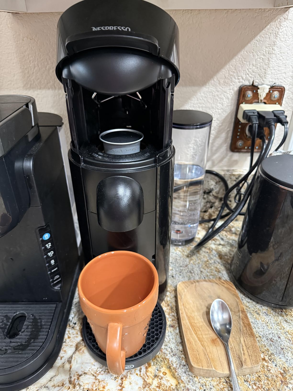 Nespresso Vertuo Plus Coffee and Espresso Maker by Breville, Ink Black - Customer Photo 4