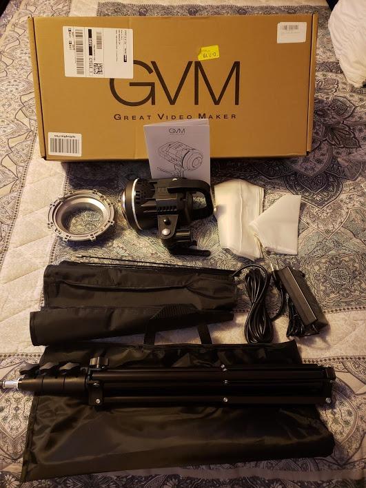 GVM 80W Video Light, Studio Lights for Photography, Softbox Lighting Kit with Bowens Mount, CRI97+ 5600K Colour Temperature , 22in Softbox, Tripod Stand, YouTube, Video, Wedding Customer Review GVM 80W Video Light, Studio Lights for Photography, Softbox Lighting Kit with Bowens Mount, CRI97+ 5600K Colour Temperature , 22in Softbox, Tripod Stand, YouTube, Video, Wedding - Customer Photo 2