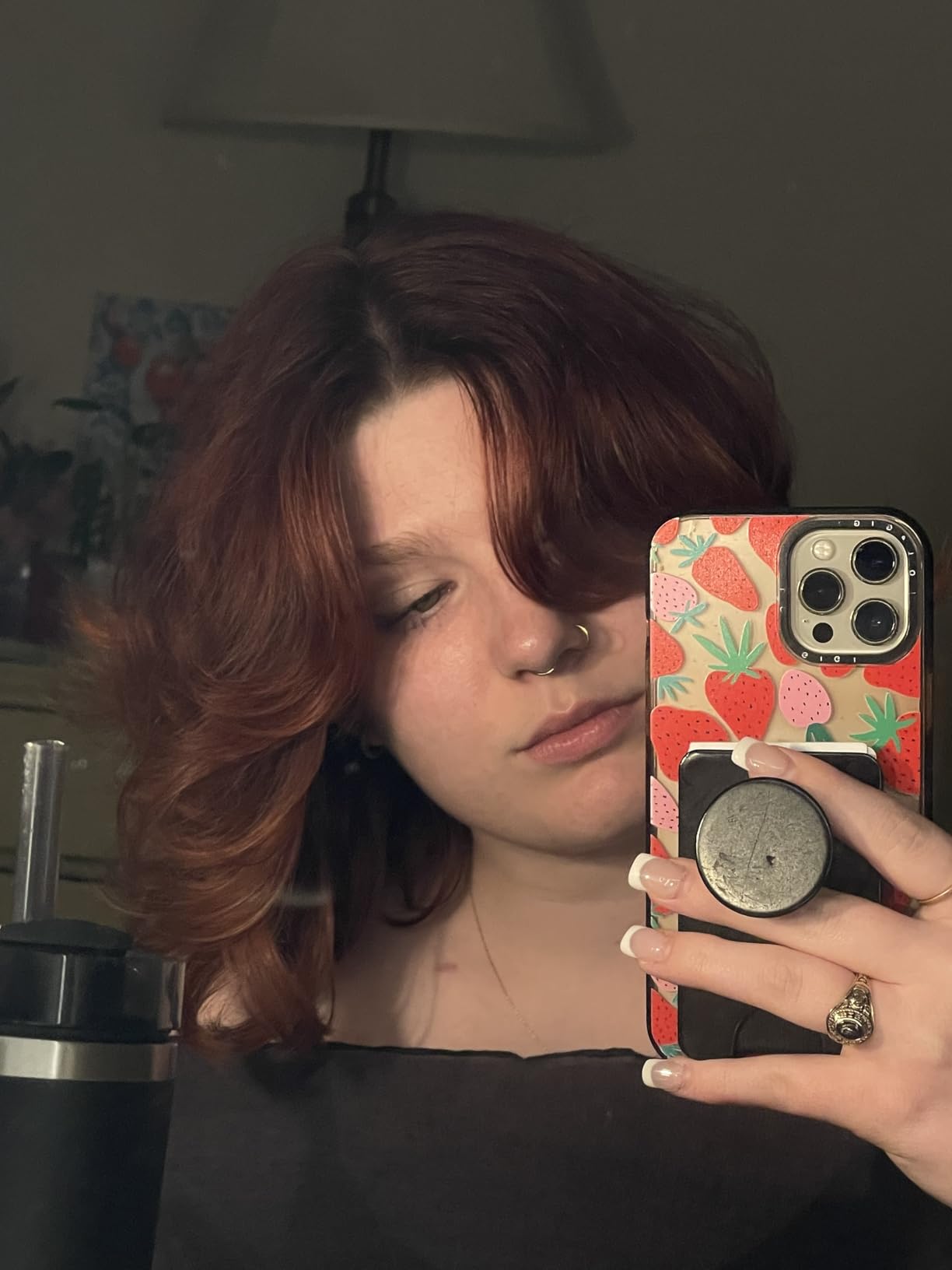 PopSockets Phone Wallet with Expanding Kickstand, Phone Card Holder - Blush Pink - Customer Photo 2