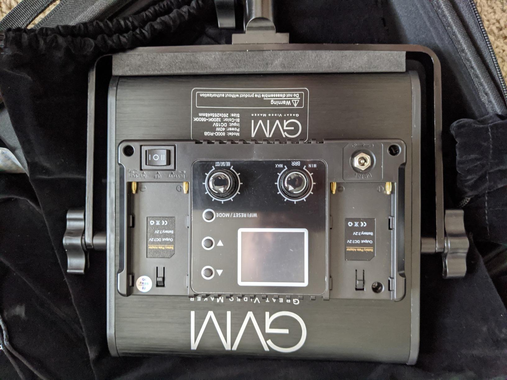 GVM RGB LED Panel Video Light, Photography Lighting with APP Control, 800D Video Lighting Kit for YouTube Studio, Gaming, Streaming, Conference, 8 Kinds of Scene Lights, CRI 97, 2 Packs - Customer Photo 1